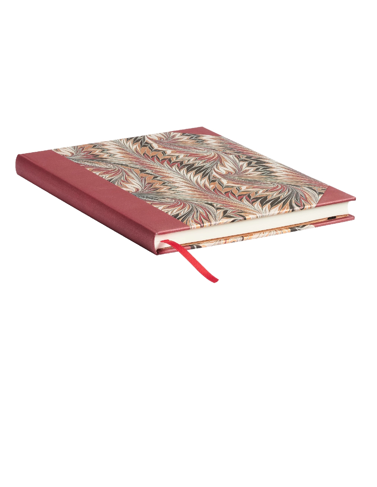 Rubedo Ultra Unlined Hardcover Journal, 144pg, 120GSM by Paperblanks (Cockerell Marbled Paper)