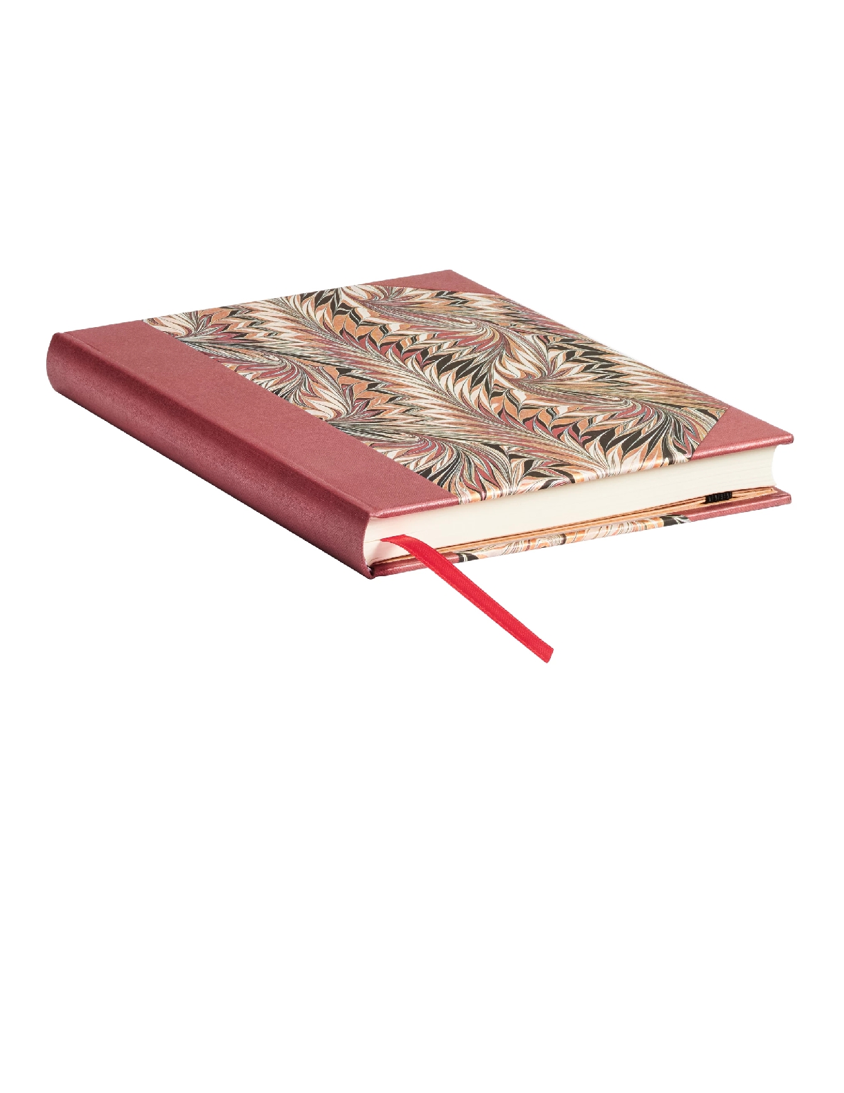 Rubedo Midi Unlined Hardcover Journal, 144pg, 120GSM by Paperblanks (Cockerell Marbled Paper)