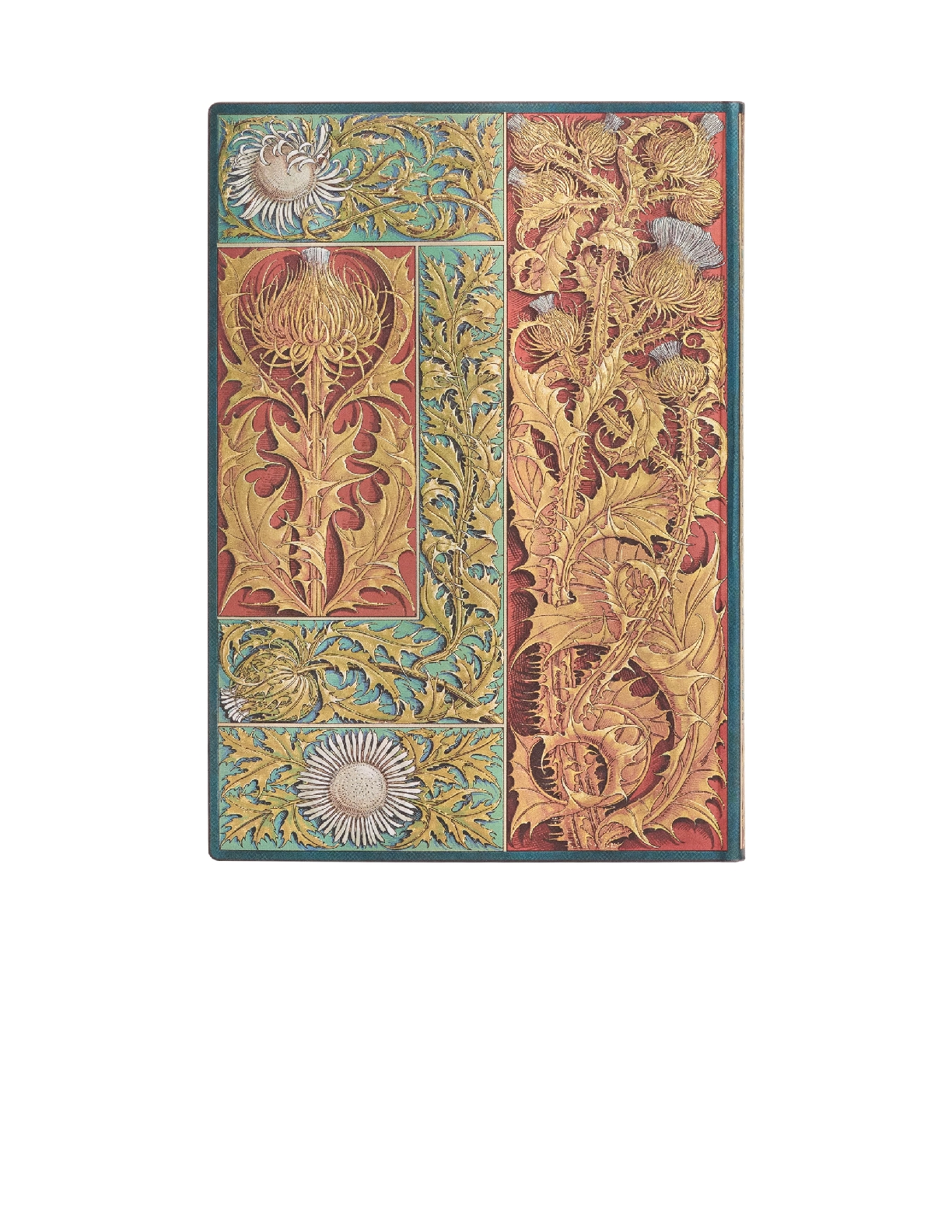 Wild Thistle, Vox Botanica, Softcover Flexi, Midi, Unlined, Elastic Band Closure, 176 Pg, 100 GSM