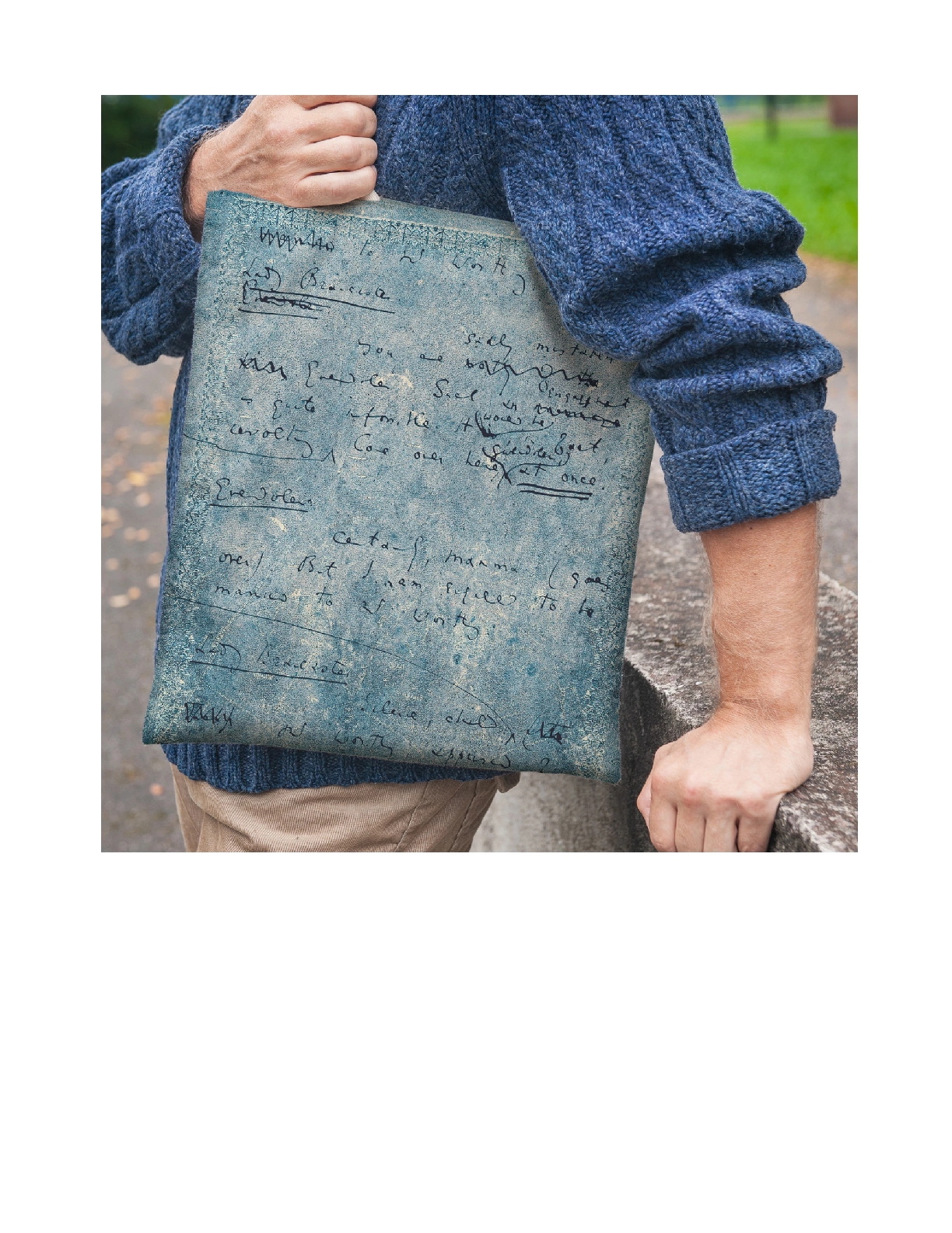 Wilde, The Importance of Being Earnest, Embellished Manuscripts Collection, Canvas Bag