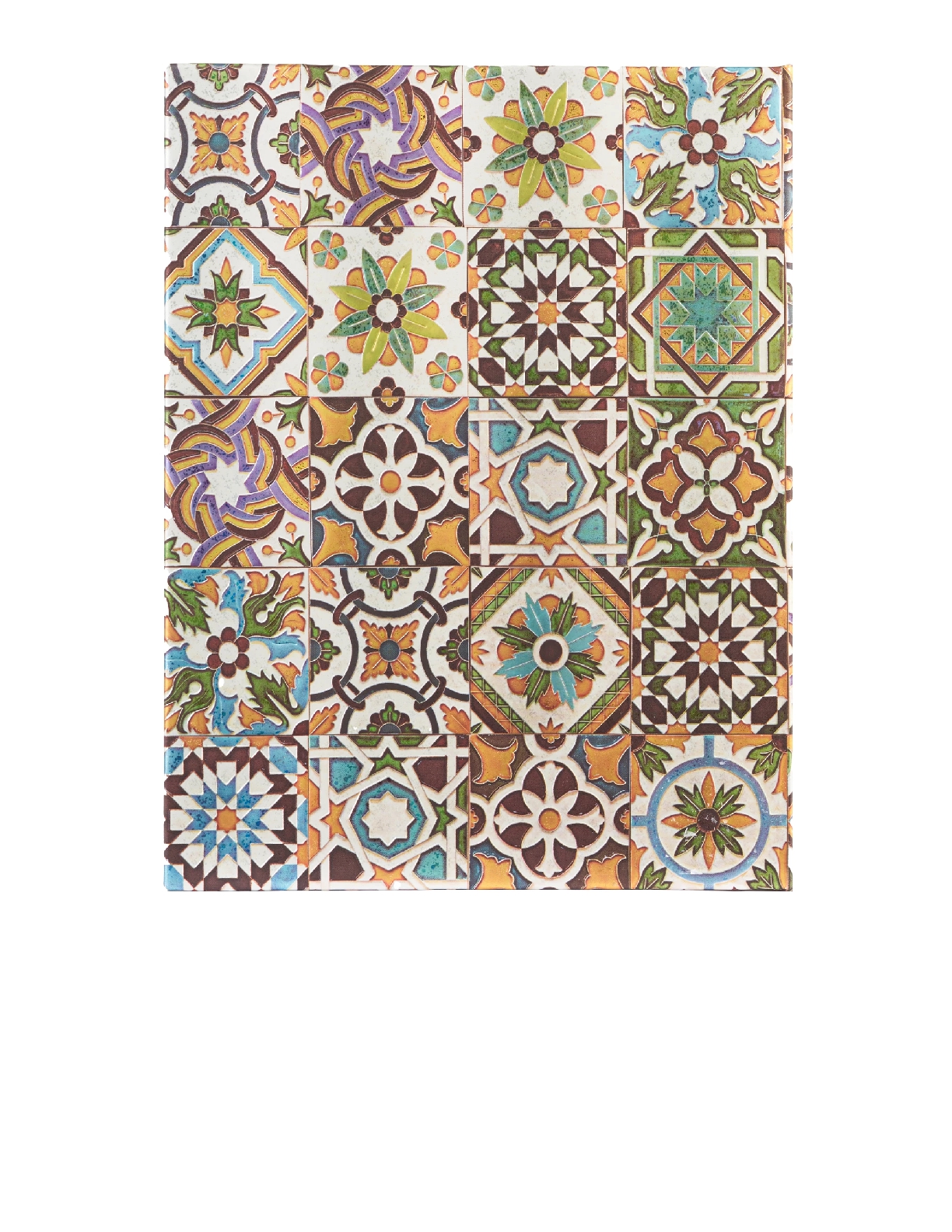 Porto, Portuguese Tiles, Hardcover Journal, Ultra, Unlined, Elastic Band Closure, 144 Pg, 120 GSM