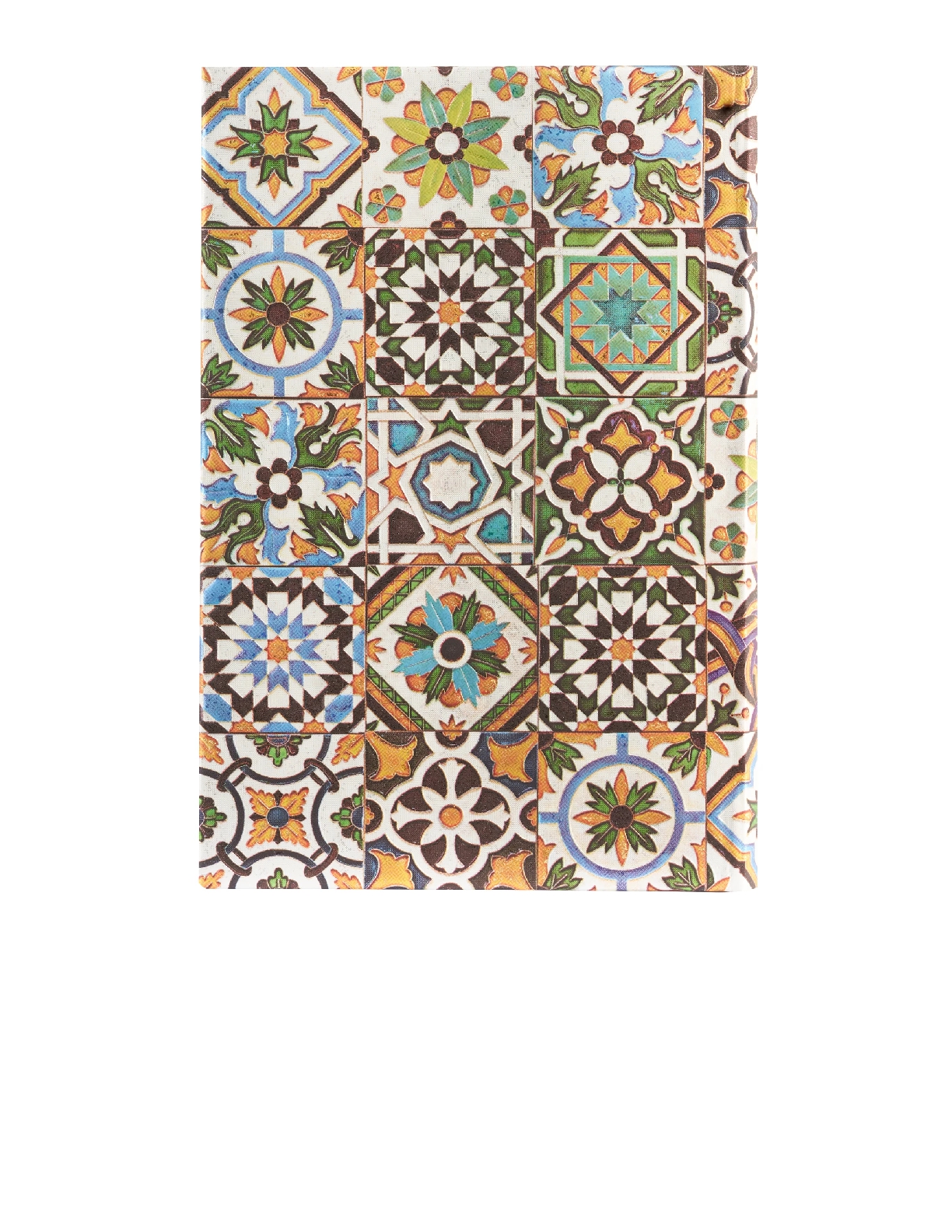 Porto, Portuguese Tiles, Hardcover Journal, Mini, Lined, Elastic Band Closure, 176 Pg, 85 GSM