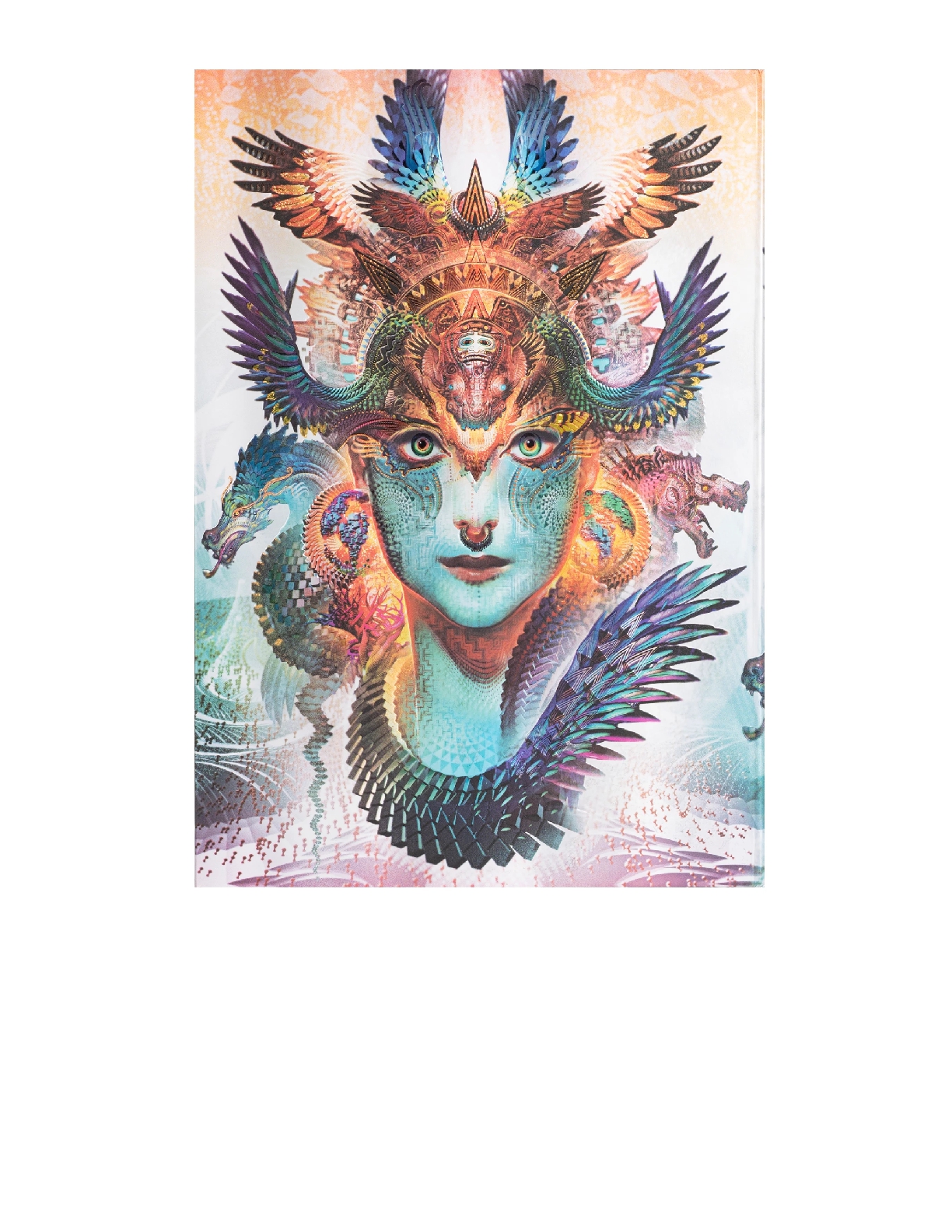 Dharma Dragon Grande Hardcover Sketchbook, 112pg, 200GSM by Paperblanks (Android Jones Collection)