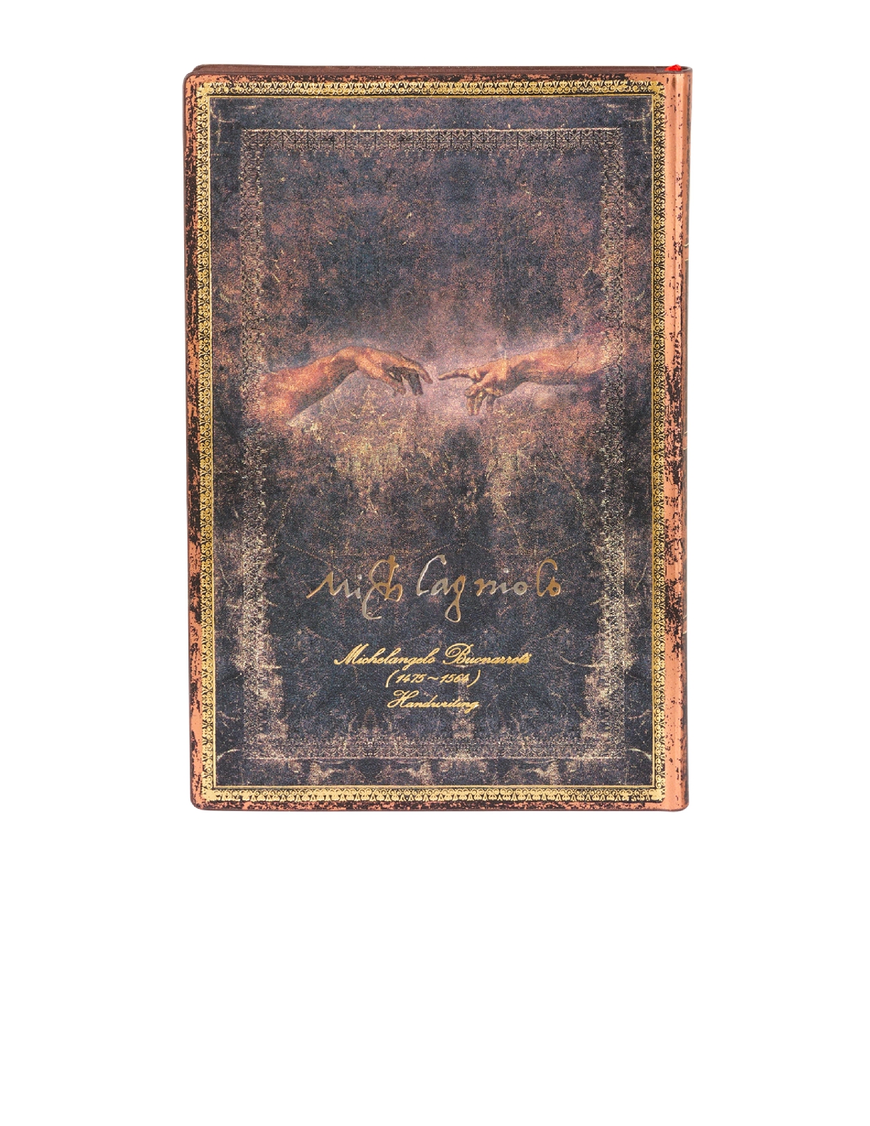 Michelangelo, Handwriting Mini Lined Softcover Journal, 208pg, 80GSM by Paperblanks (Embellished Manuscripts Collection)