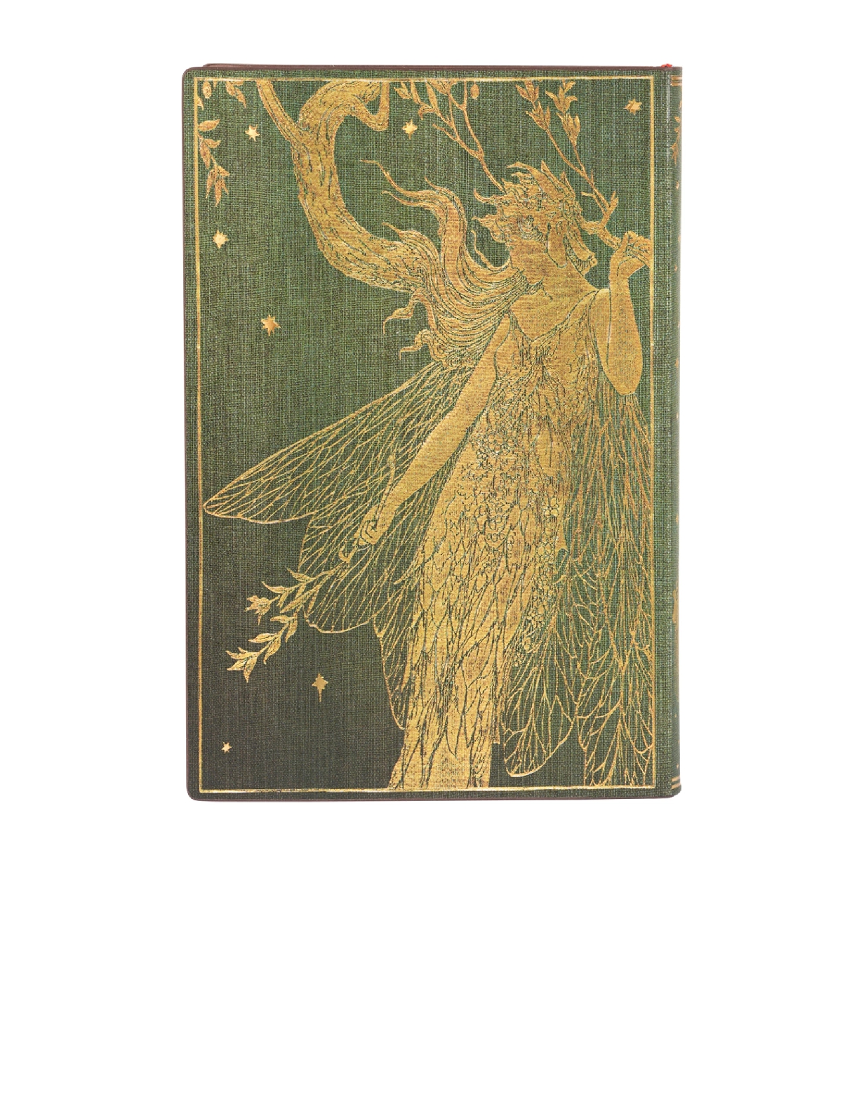 Olive Fairy Mini Lined Softcover Journal, 208pg, 80GSM by Paperblanks (Lang's Fairy Books)