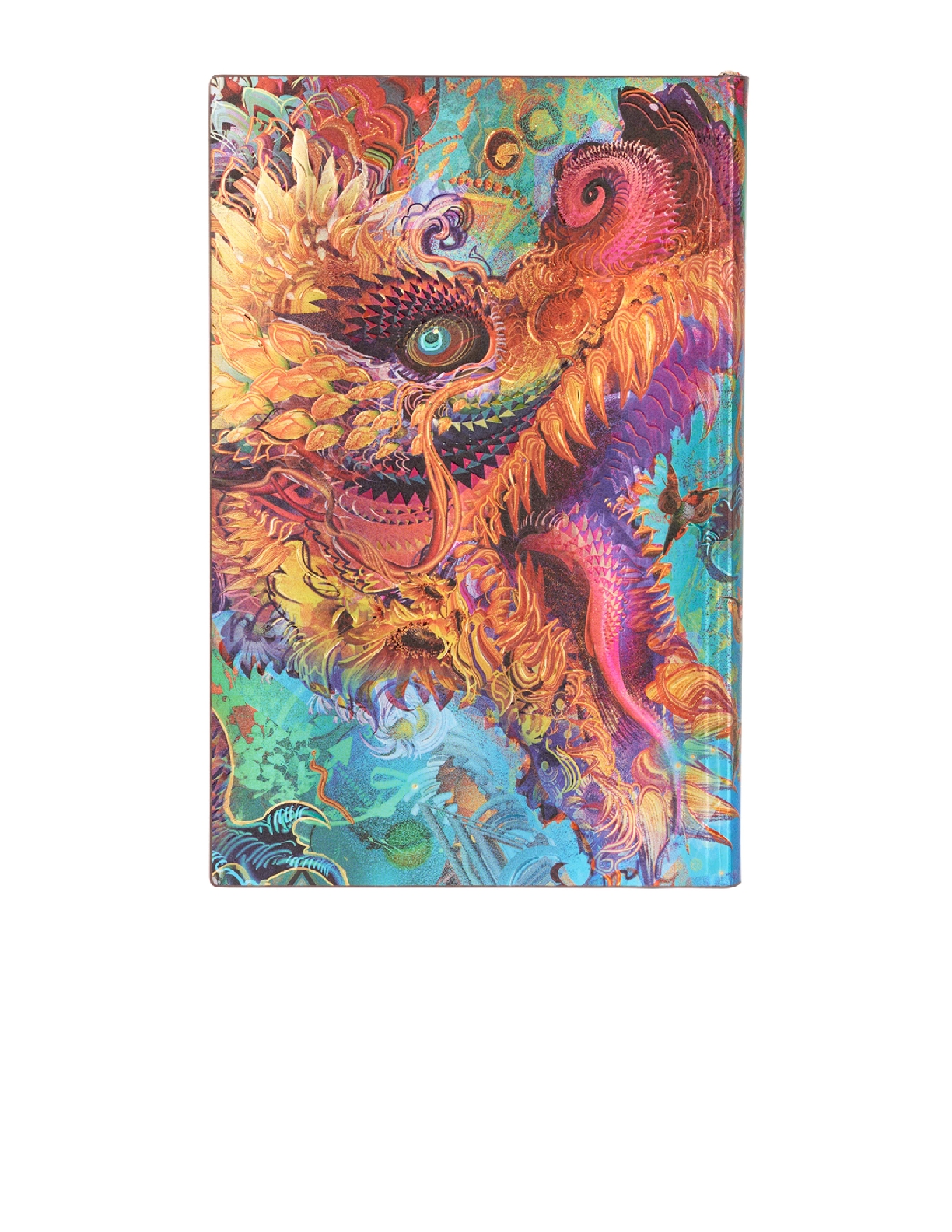 Humming Dragon, Android Jones Collection, Flexi Dot-Grid Planners, Maxi, Dot Grid, Elastic Band Closure, 192 Pg, 120 GSM