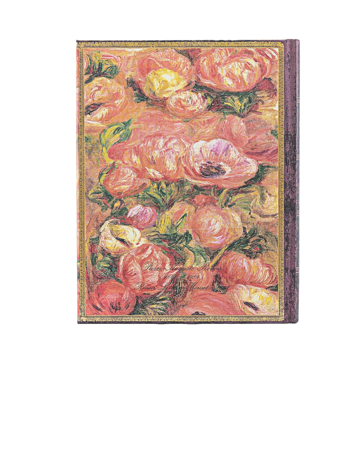Renoir, Letter to Morisot (1892), Embellished Manuscripts Collection, Hardcover Journals, Ultra, Lined, Wrap, 144 Pg, 120 GSM