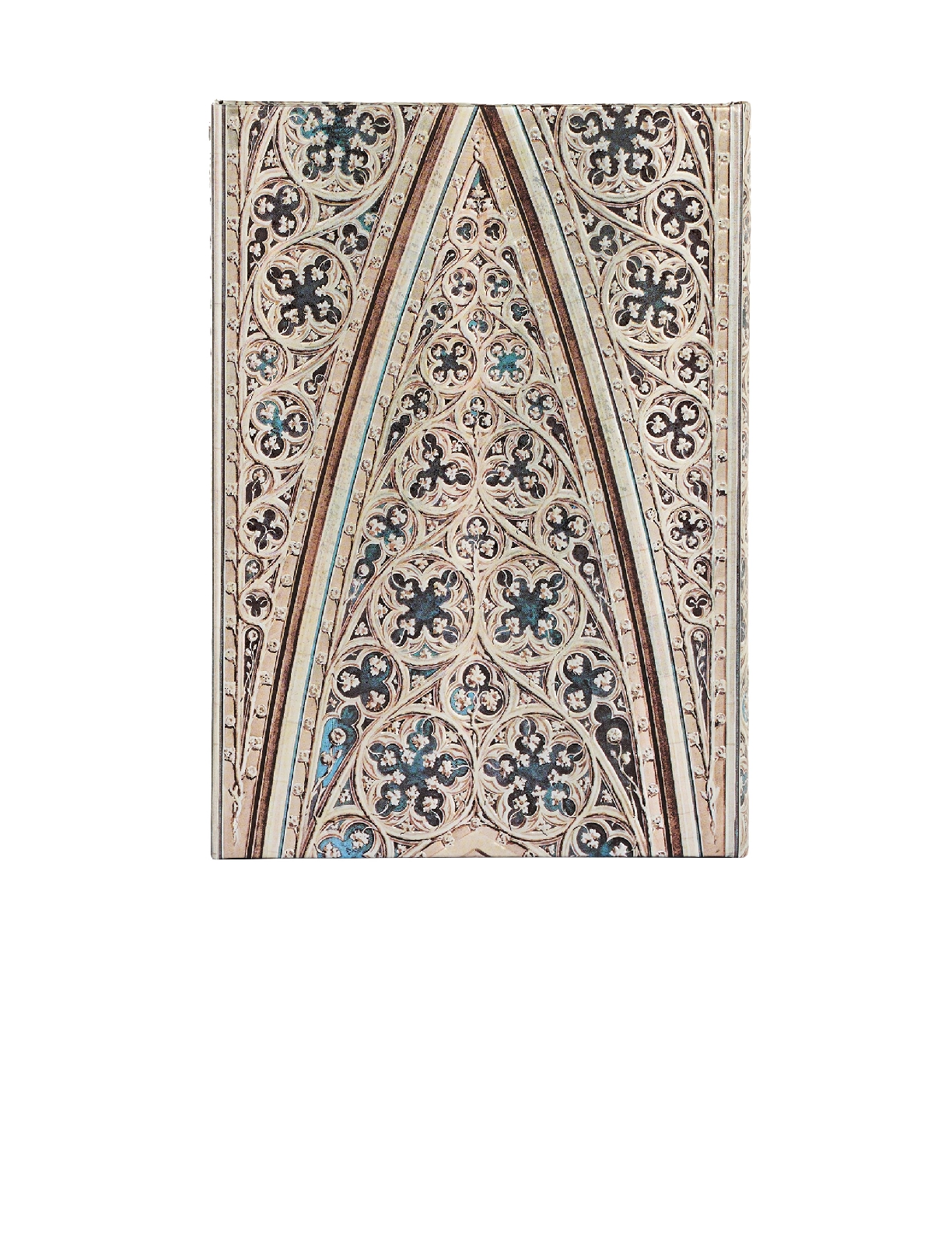Vault of the Milan Cathedral, Duomo di Milano, Hardcover Journals, Midi, Unlined, Wrap, 144 Pg, 120 GSM