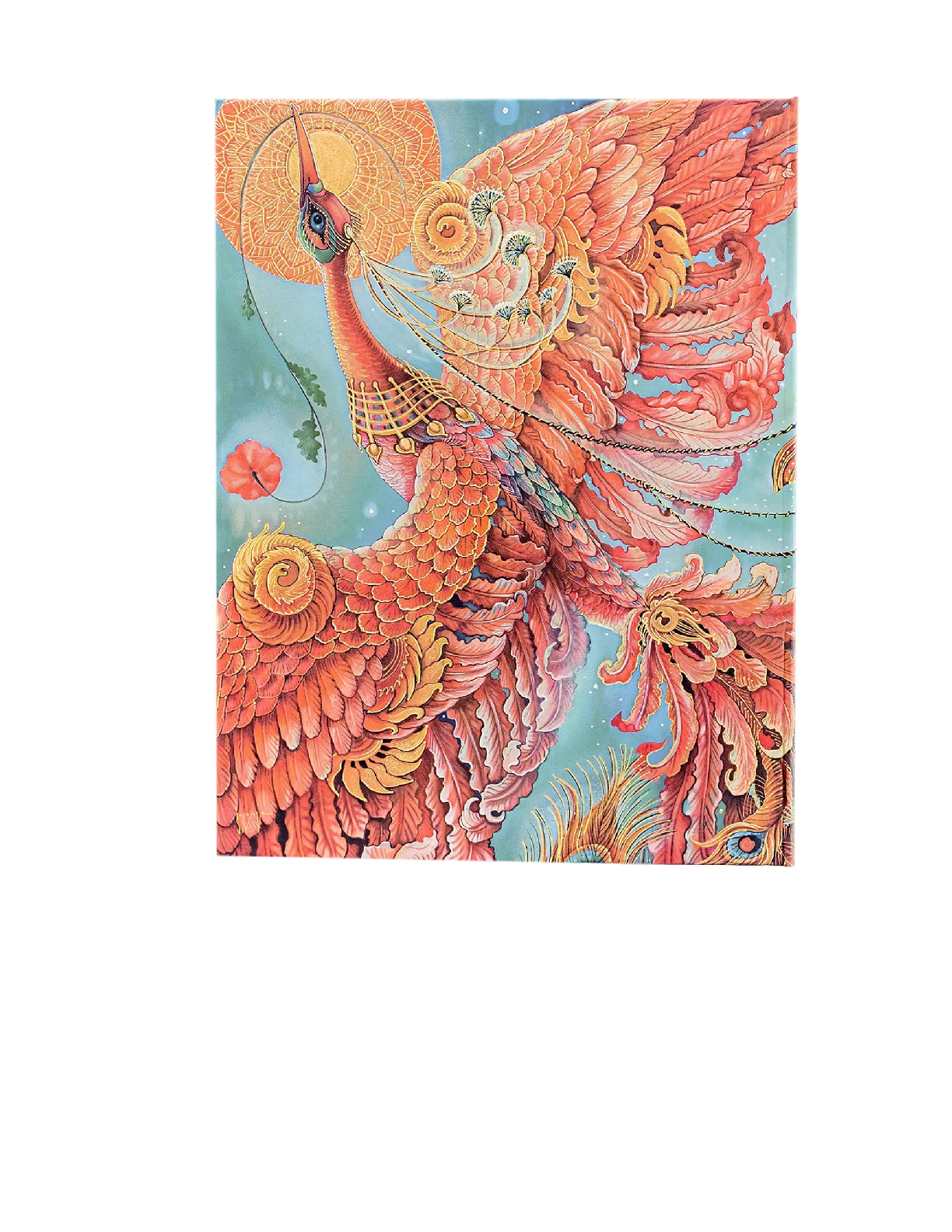 Firebird, Birds of Happiness, Hardcover Journals, Ultra, Lined, Elastic Band, 144 Pg, 120 GSM