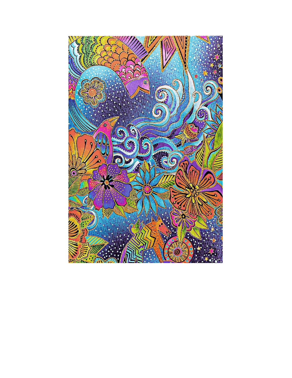 Celestial Magic, Whimsical Creations, Sketchbooks, Grande, Sketchbook, Elastic Band, 112 Pg, 200 GSM