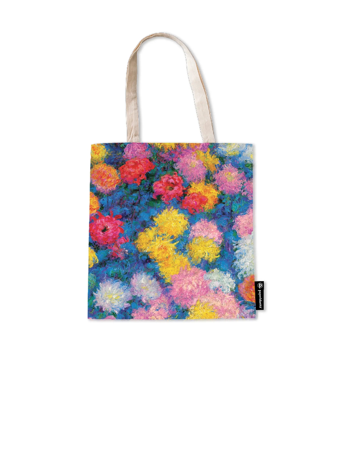 Monet's Chrysanthemums, Canvas Bags, Canvas Bag