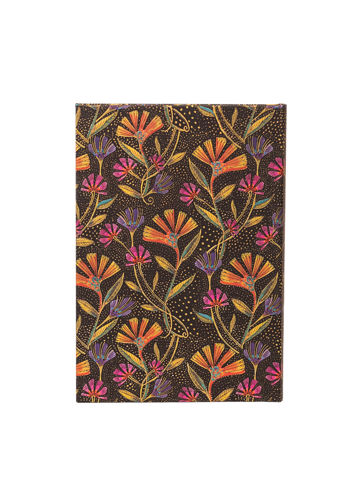 Wild Flowers Midi Hardcover Address Book, 144pg, 120GSM, Laurel Burch Collection by Paperblanks (Playful Creations)
