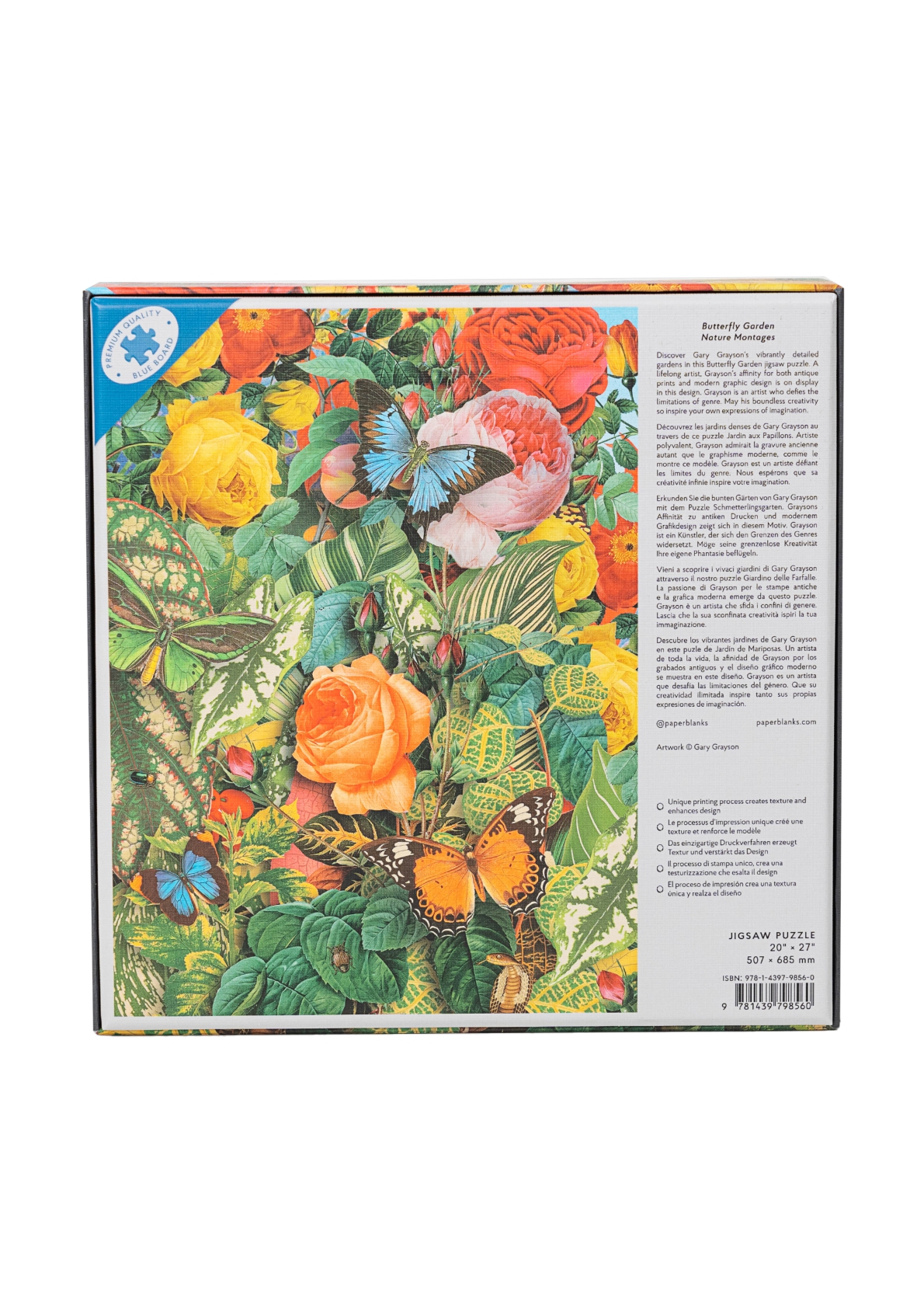 Nature Montages, Butterfly Garden, Puzzle, 1000 PC