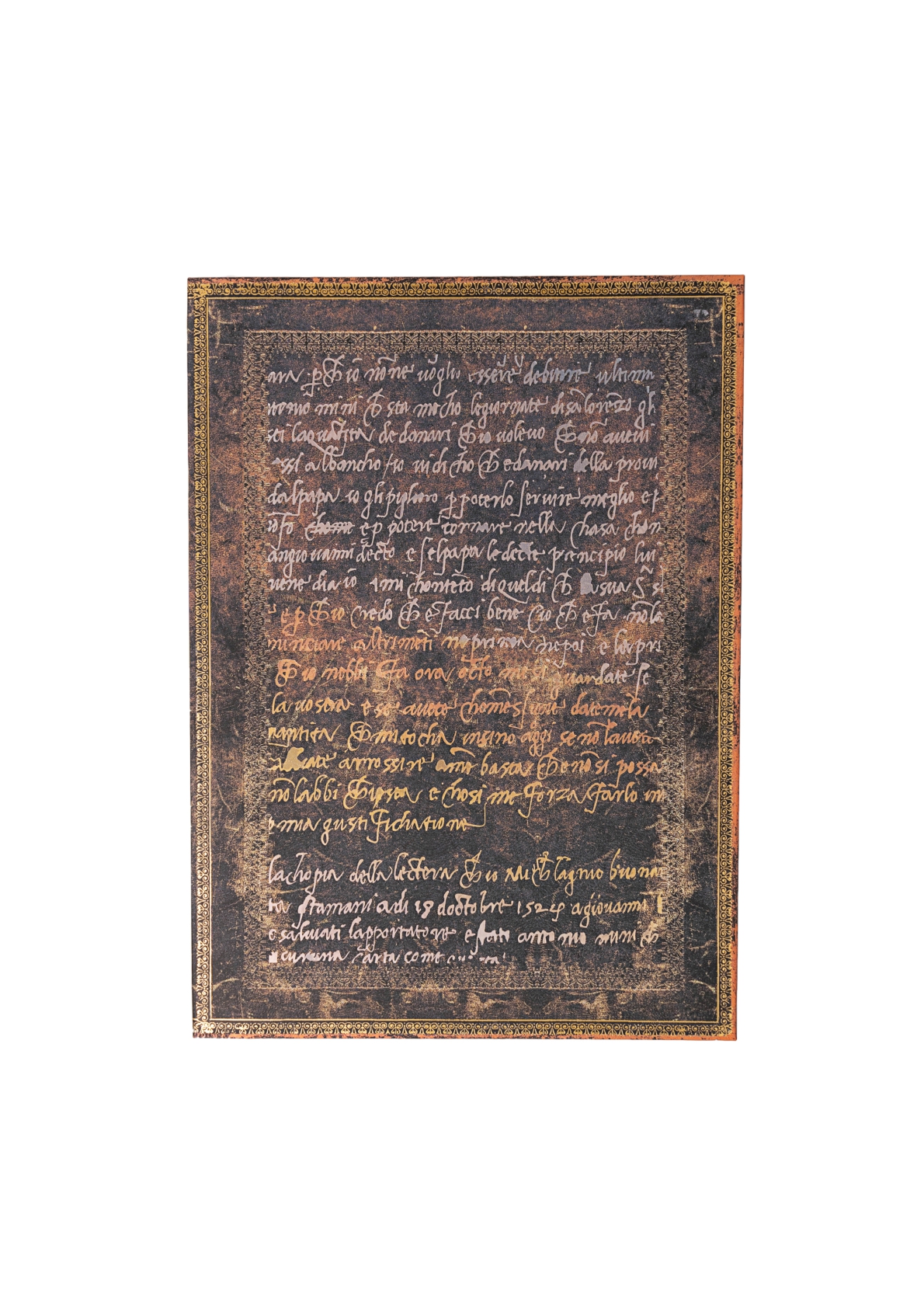 Embellished Manuscripts Collection, Michelangelo, Handwriting, Document Folder