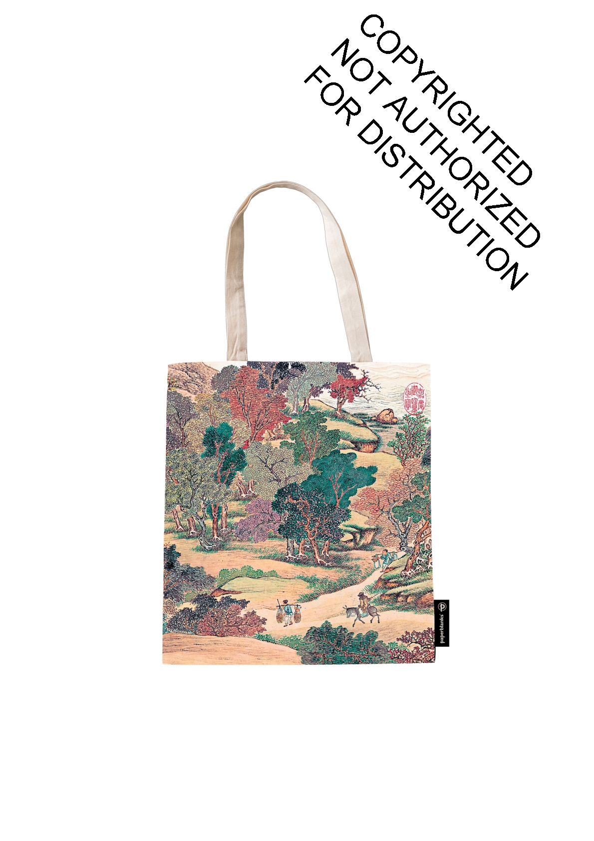 Golden Age of Prosperity Canvas Bag, Deji Art Museum Collection by Paperblanks (An Era in Jinling)