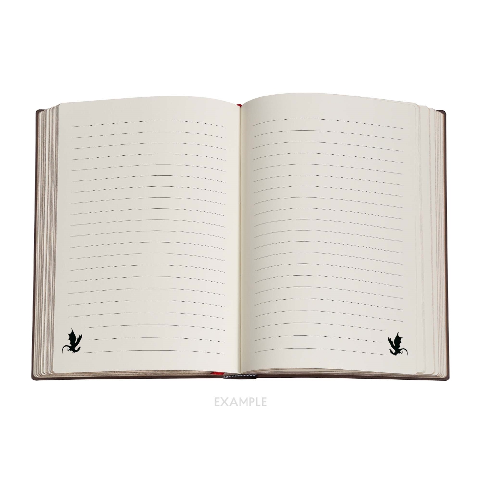 Fourth Wing Shadows of Navarre Midi Custom Lined Hardcover Journal, 144pg, 120GSM, Rebecca Yarros' Empyrean Collection by Paperblanks