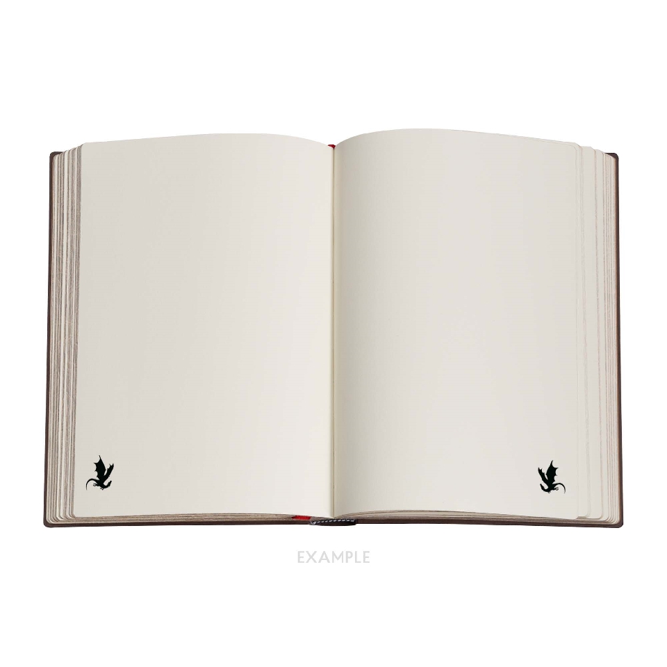 Fourth Wing Shadows of Navarre Midi Custom Unlined Hardcover Journal, 144pg, 120GSM, Rebecca Yarros' Empyrean Collection by Paperblanks