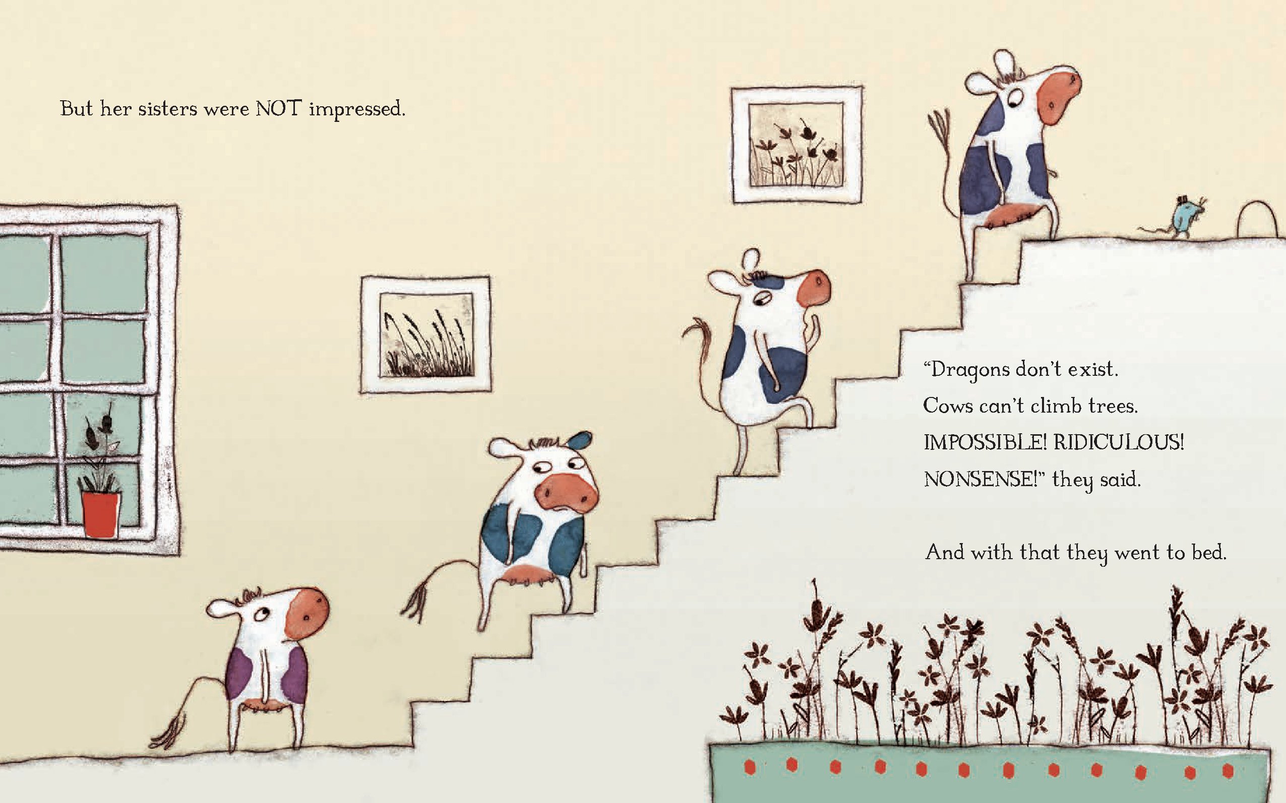 The Cow Who Climbed a Tree
