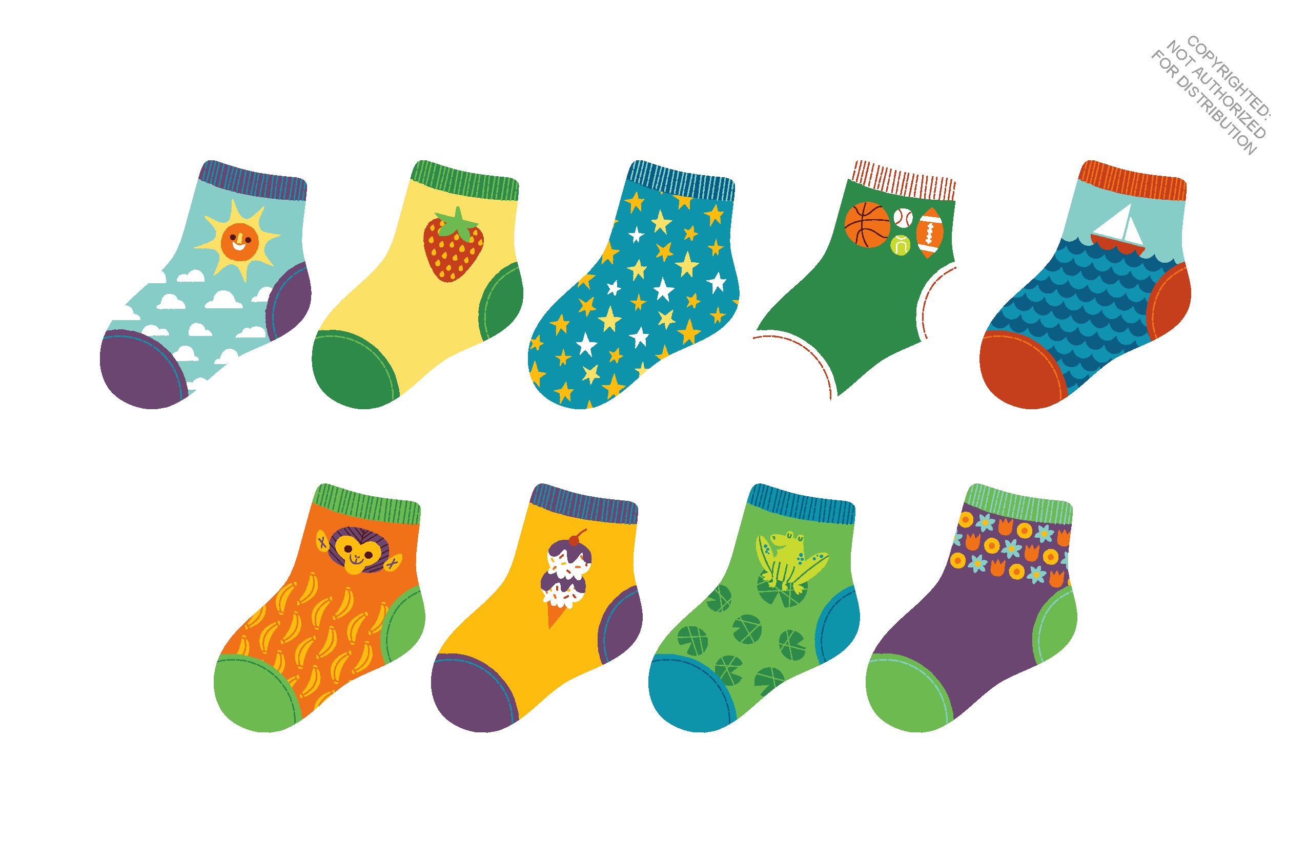 Missing Socks Matching Game