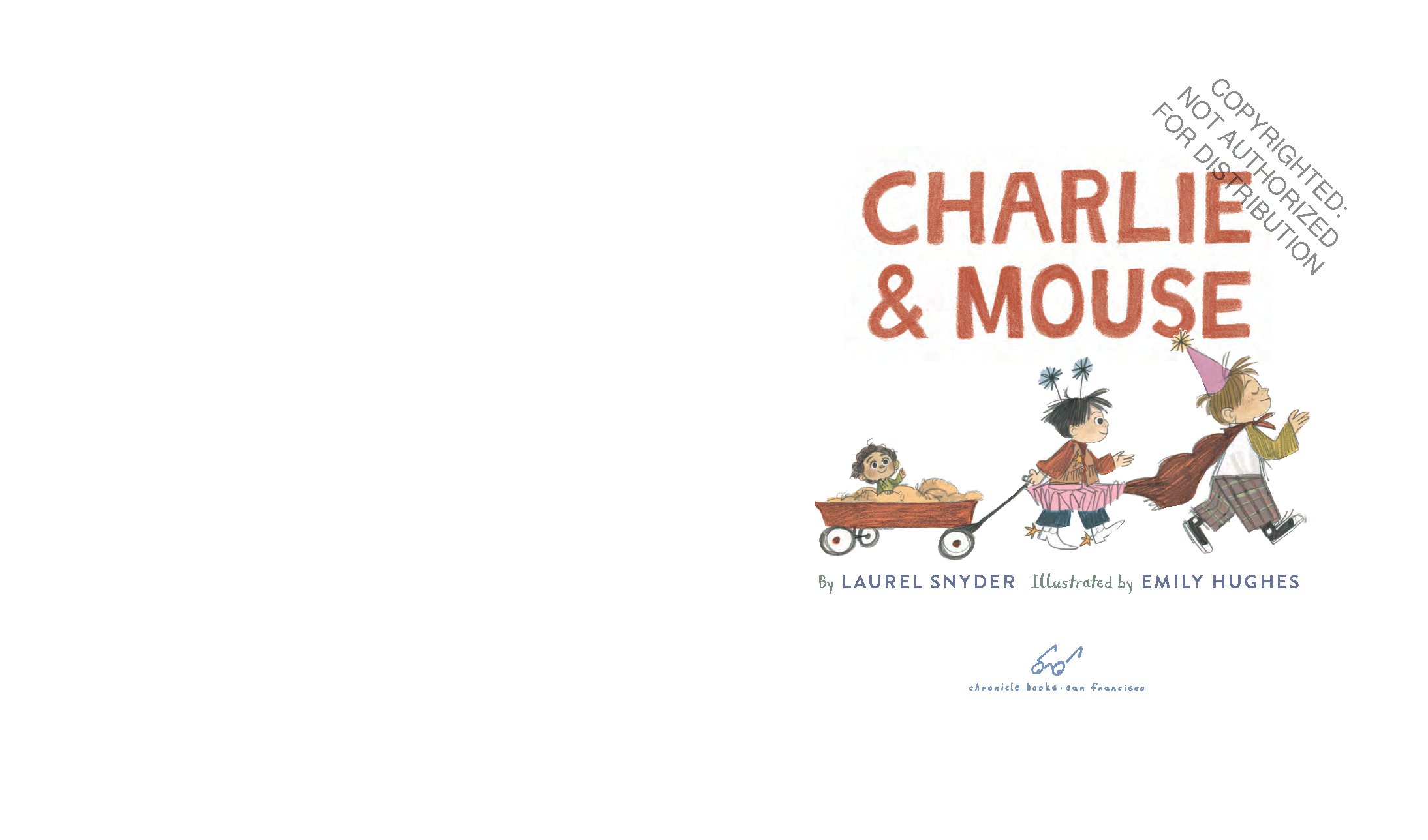 Charlie & Mouse: Book 1 (Classic Children's Book, Illustrated Books for Children)