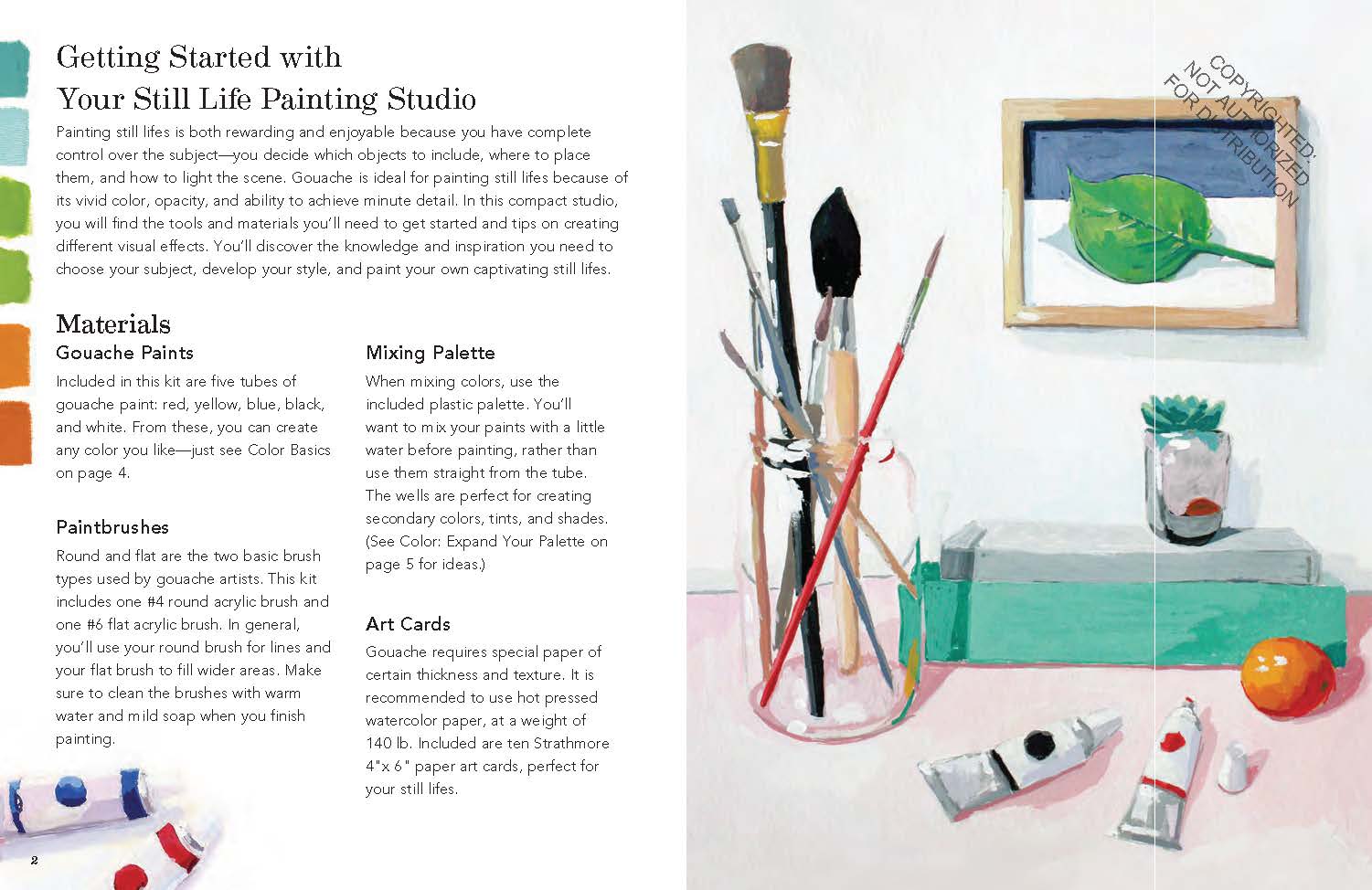 Still Life Painting Studio