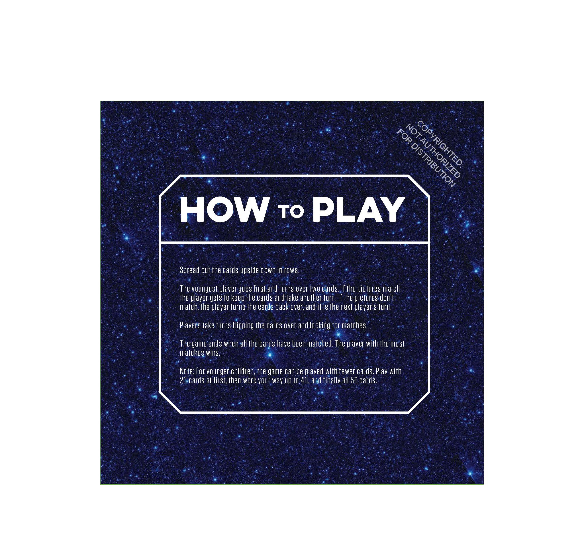 Space Matching Game