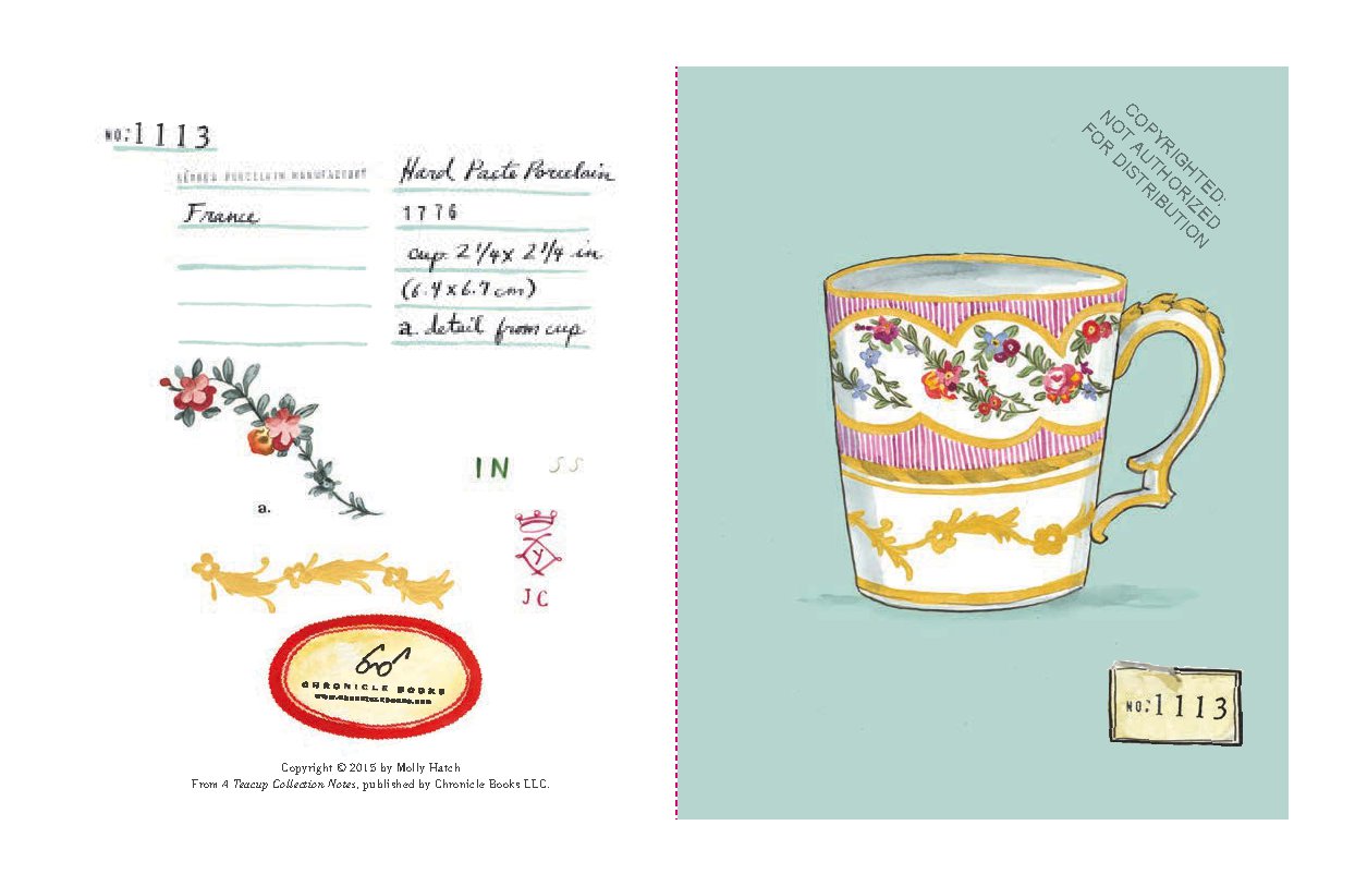 A Teacup Collection Notes