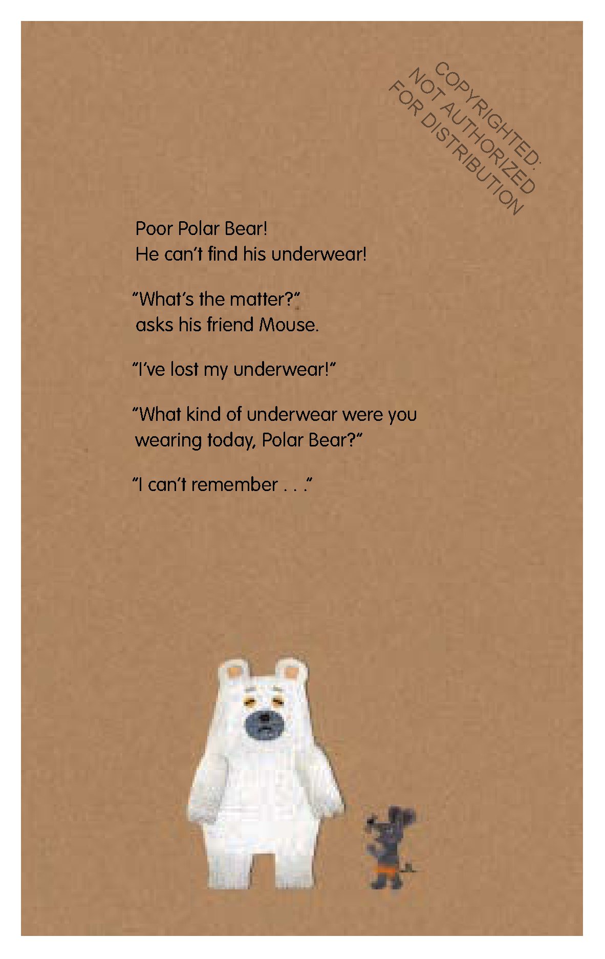 Polar Bear's Underwear
