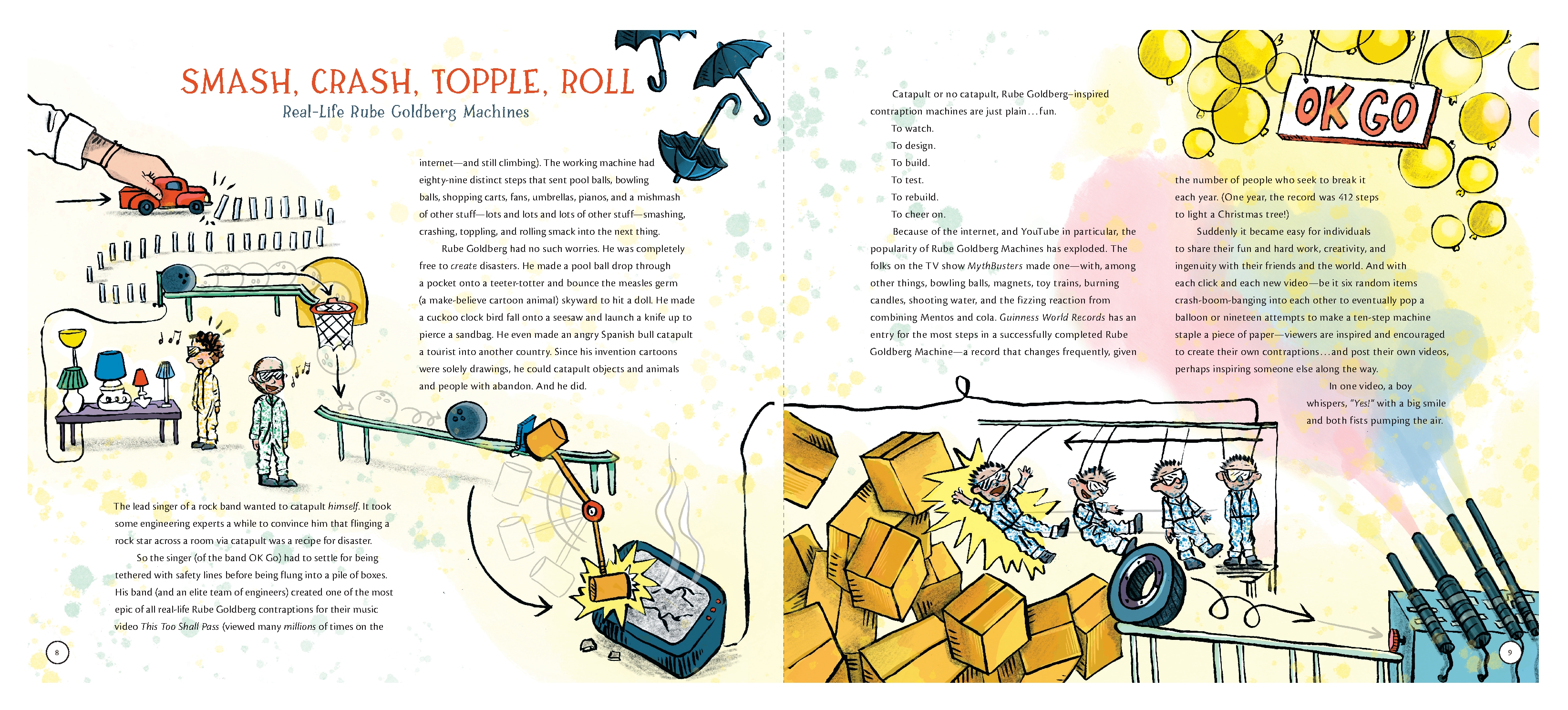 Smash, Crash, Topple, Roll!