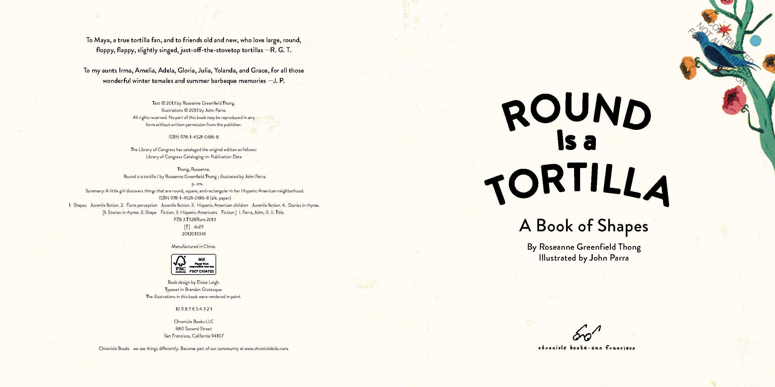 Round Is a Tortilla