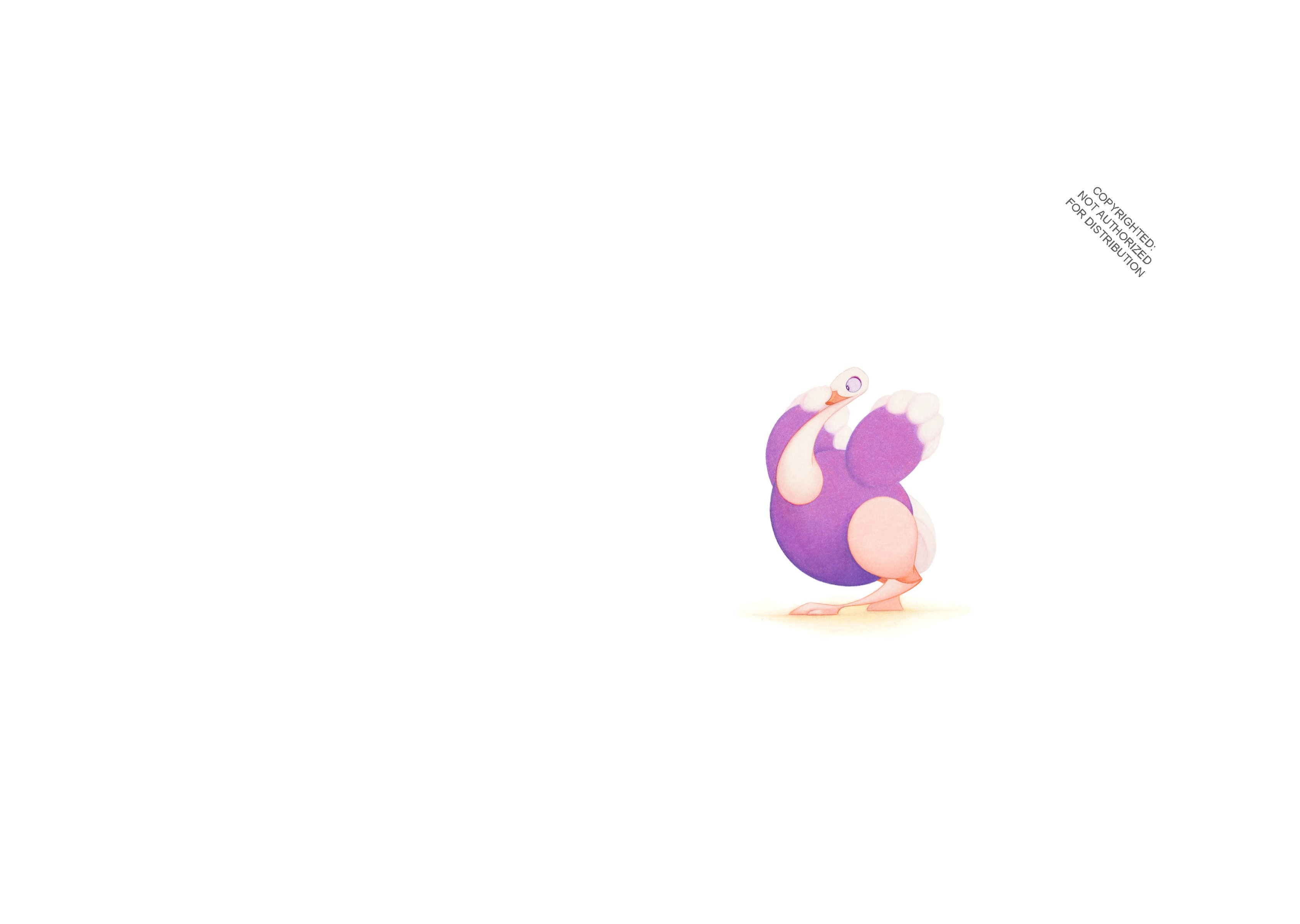 Flora and the Ostrich