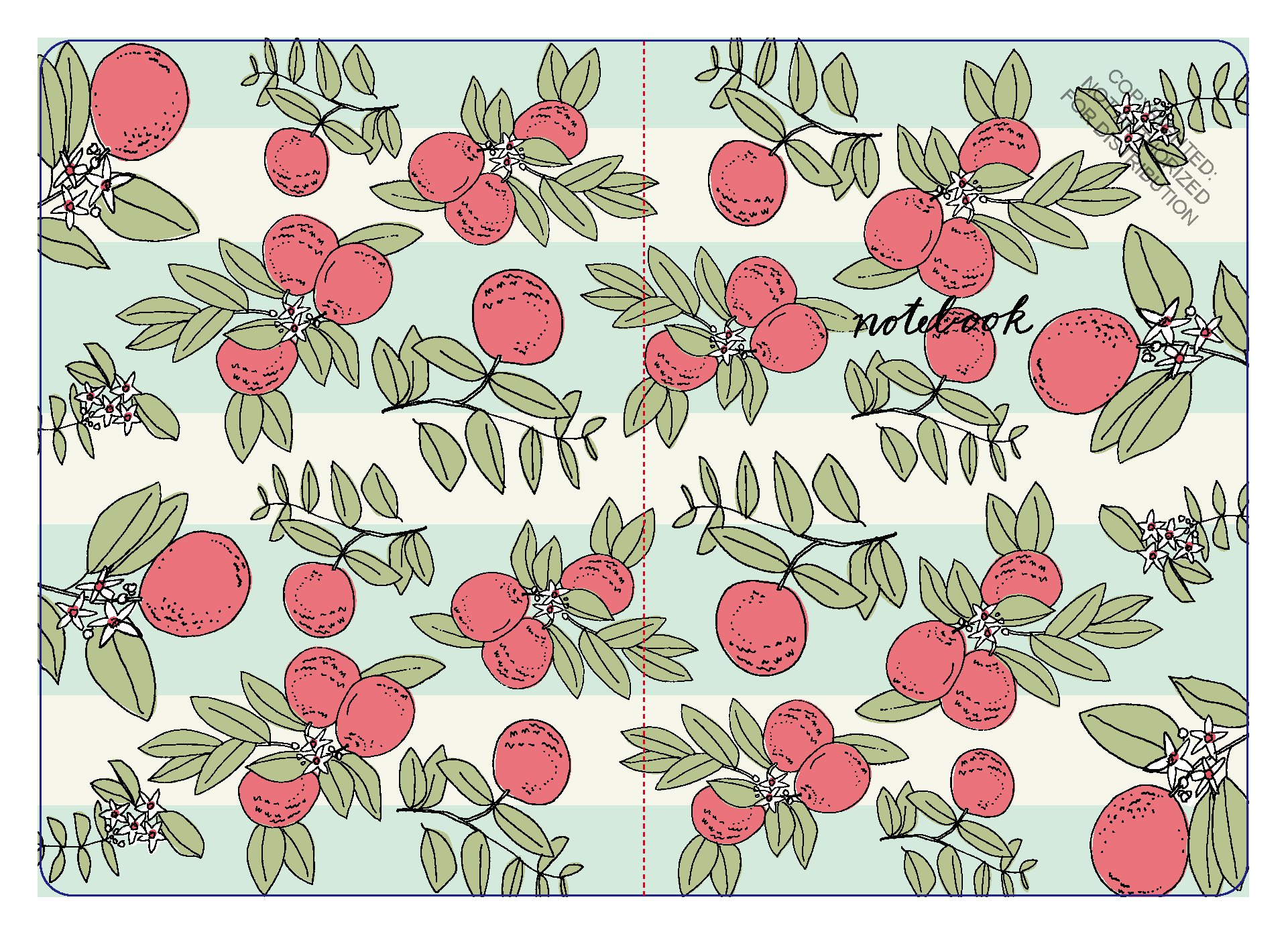 Fruit & Flowers Notebook Collection