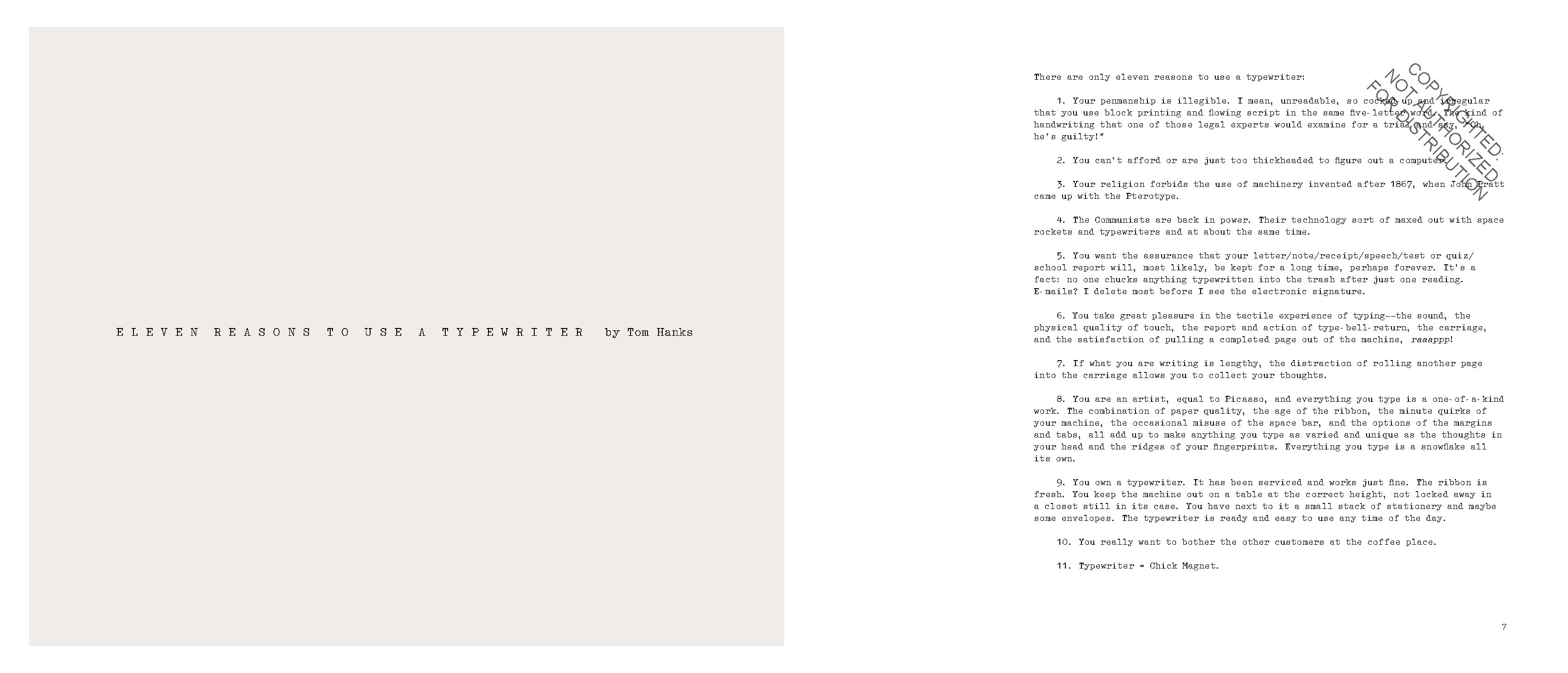 Typewriters