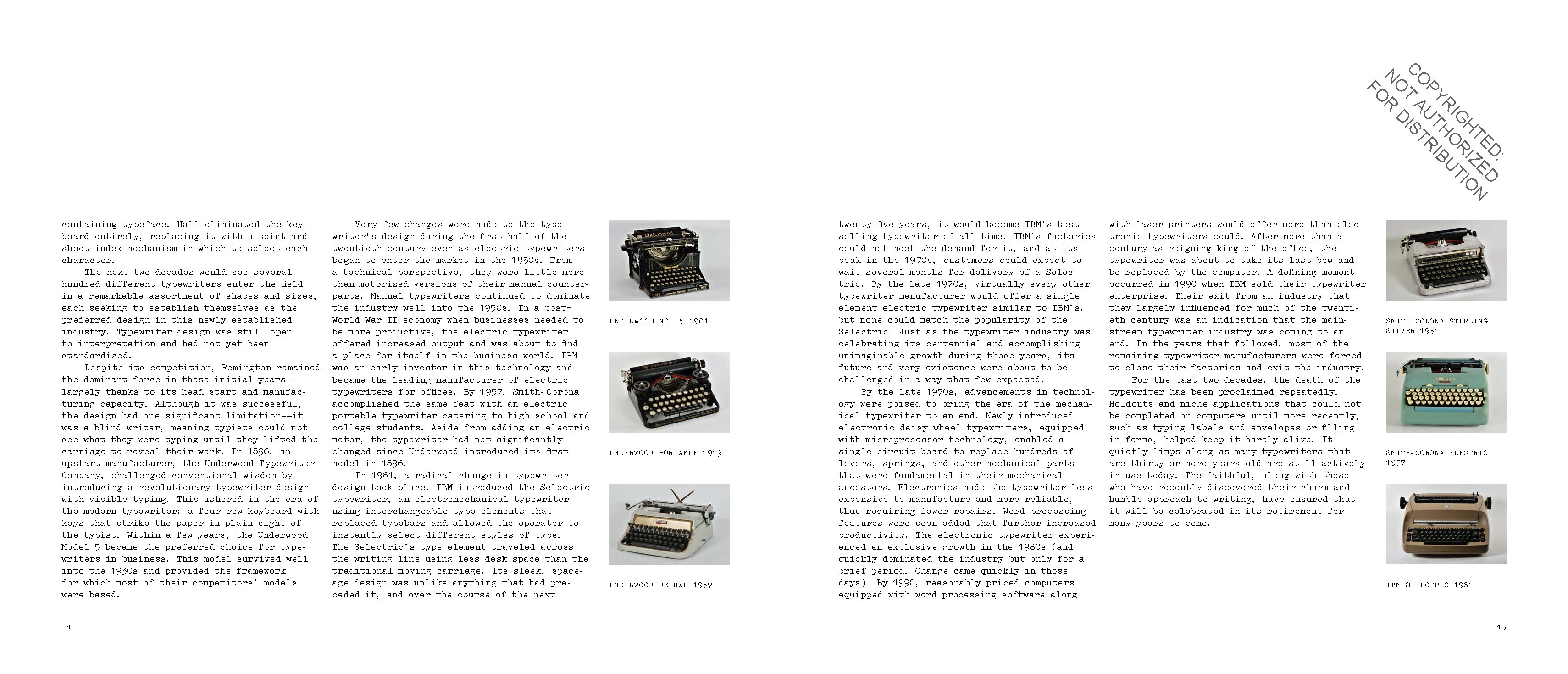 Typewriters
