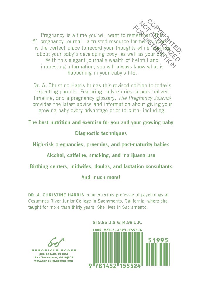 The Pregnancy Journal, 4th Edition: A Day-Today Guide to a Healthy and Happy Pregnancy (Pregnancy Books, Pregnancy Journal, Gifts for First Time Moms)