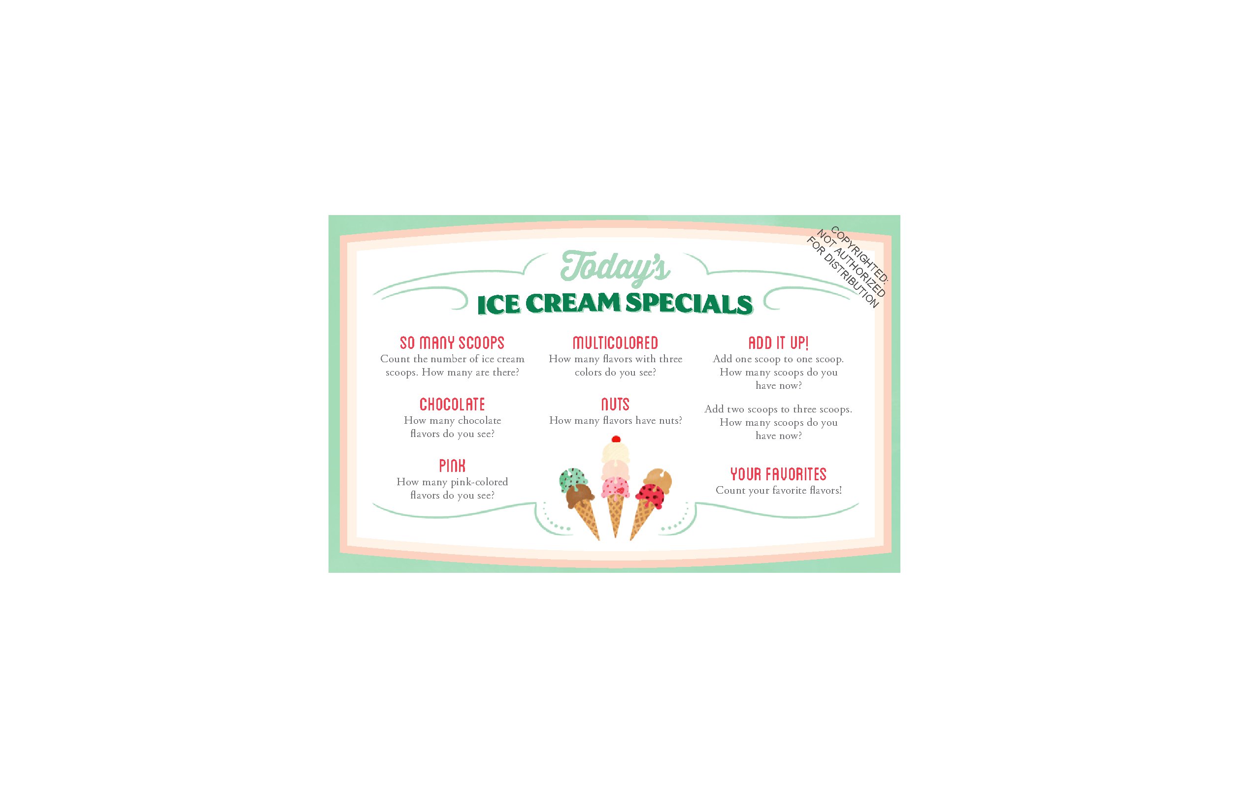 Ice Cream Scoop Puzzle