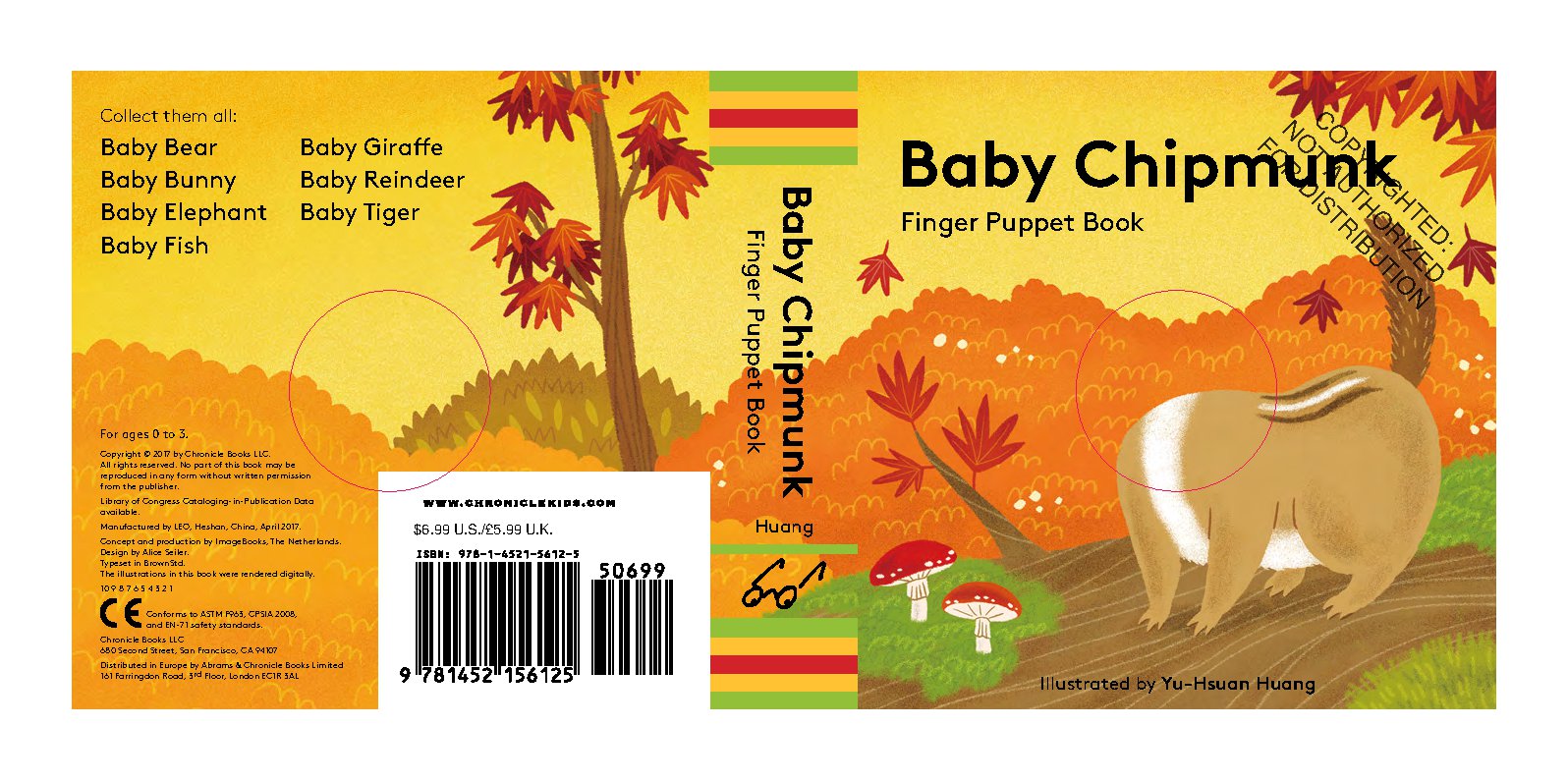 Baby Chipmunk: Finger Puppet Book