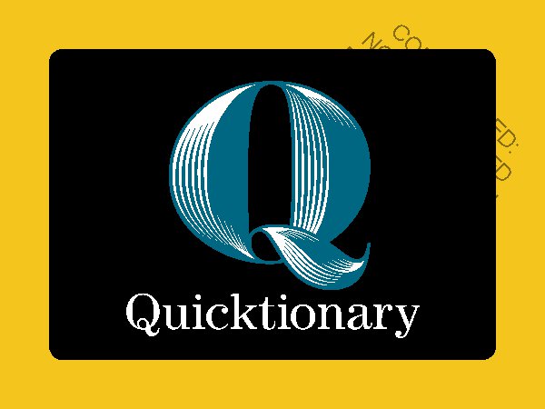 Quicktionary