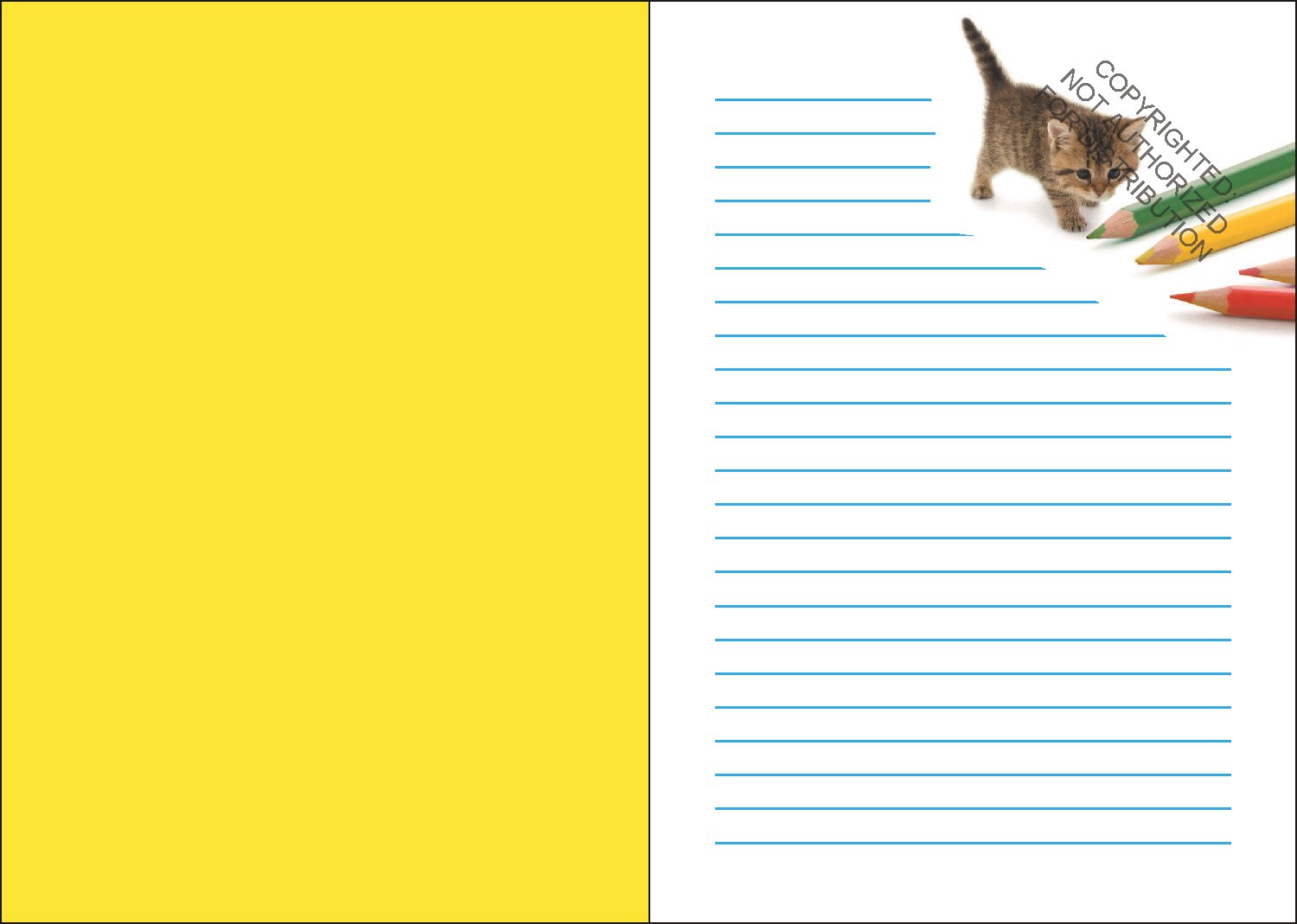 Tiny Cat Flexi Journal