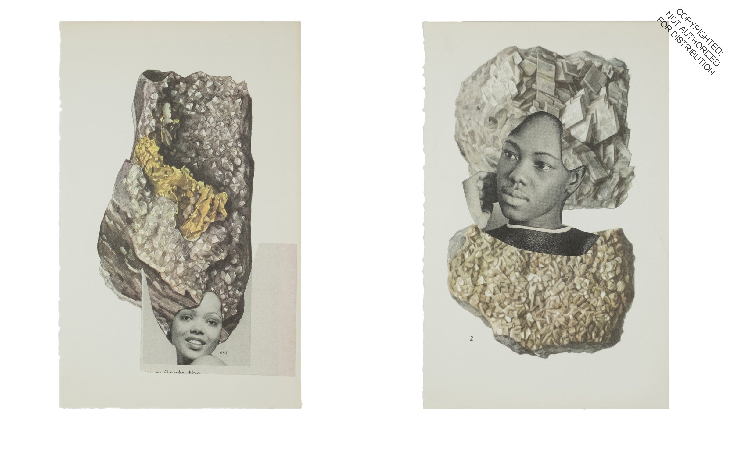Lorna Simpson Collages