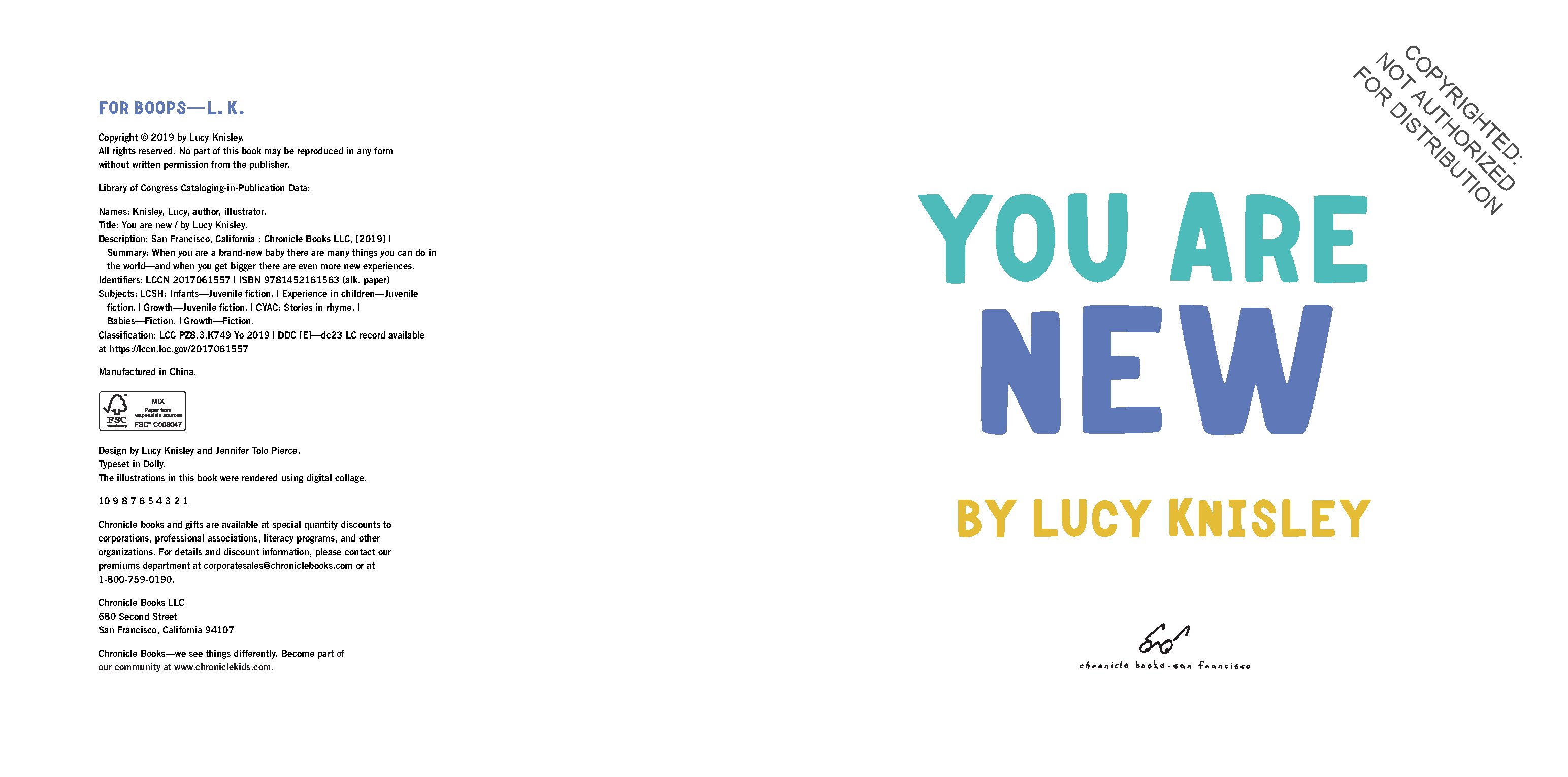 You Are New