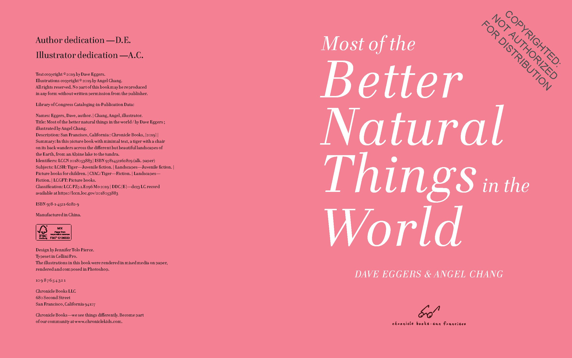 Most of the Better Natural Things in the World