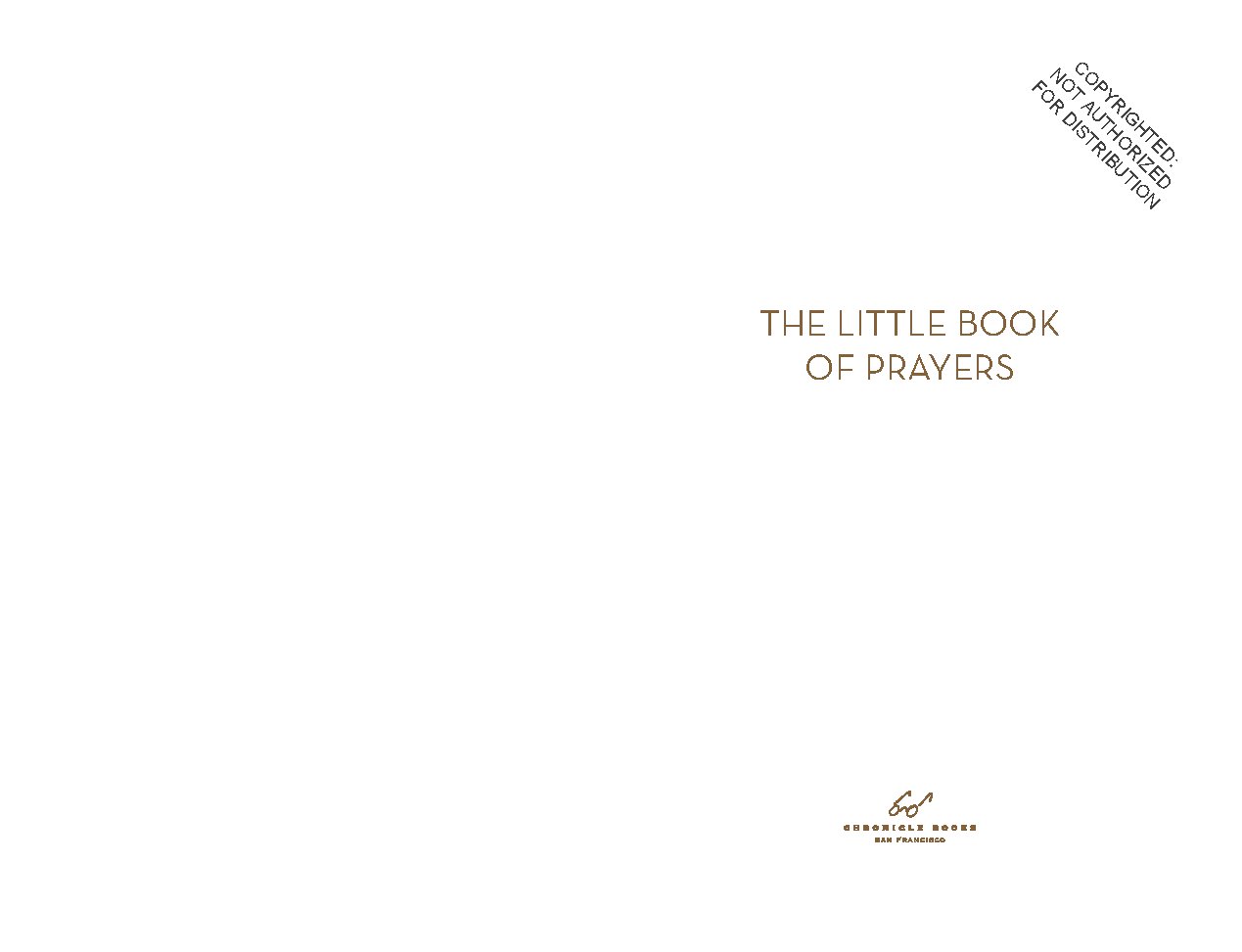 The Little Book of Prayers