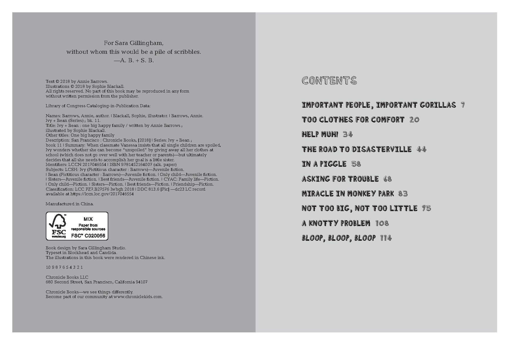 Ivy and Bean One Big Happy Family (Book 11)