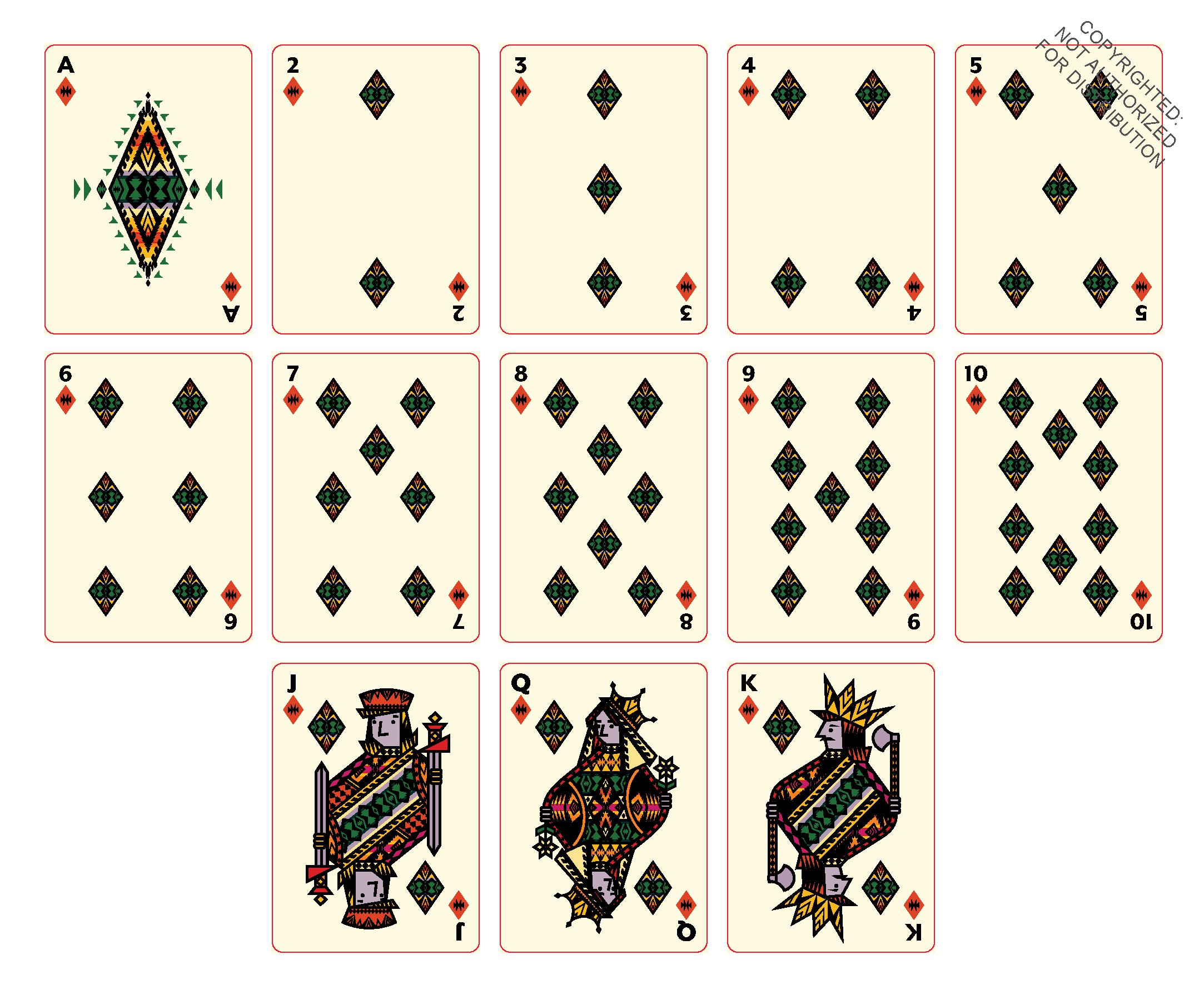 Pendleton Playing Cards