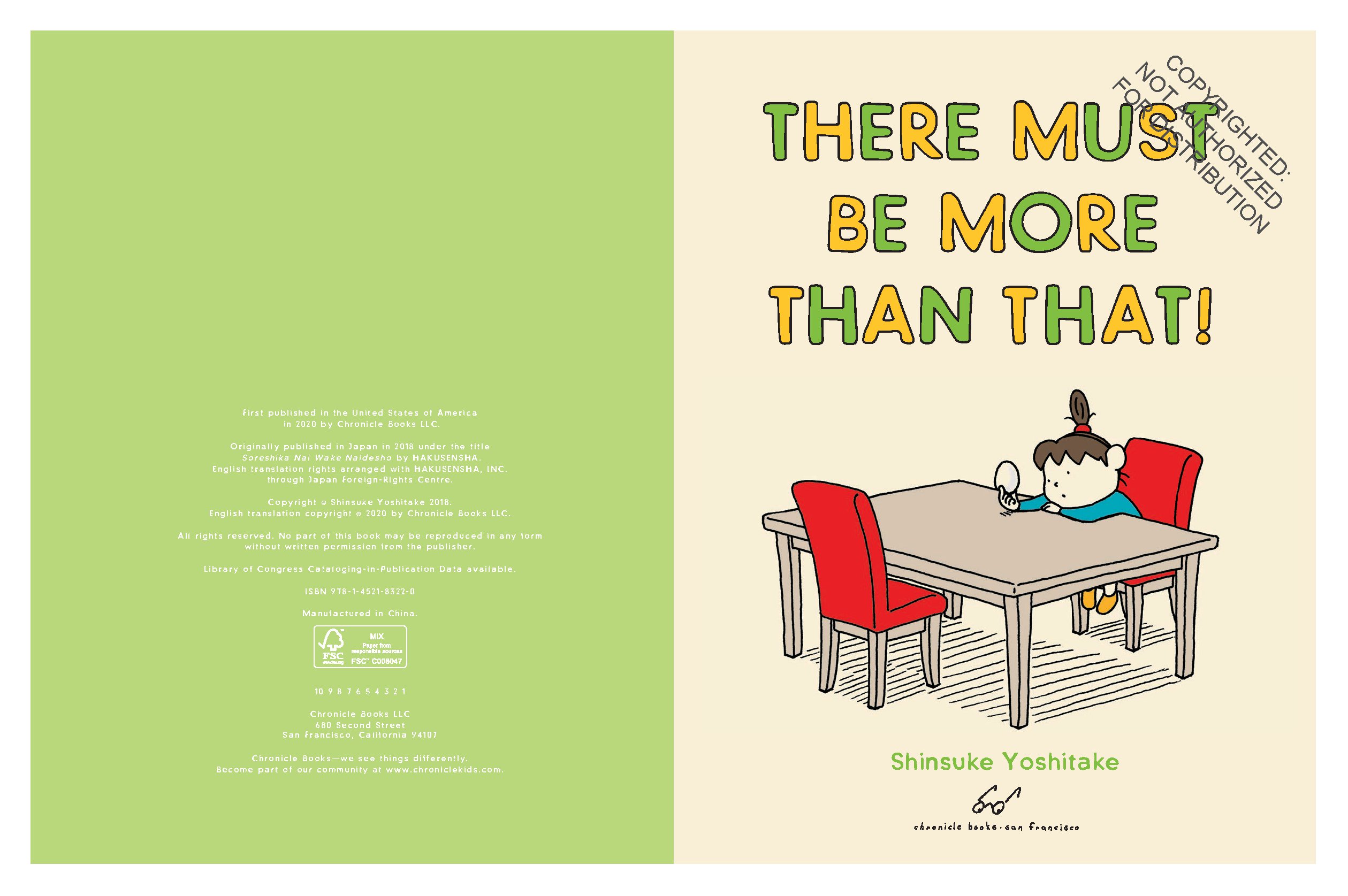 There Must Be More Than That!