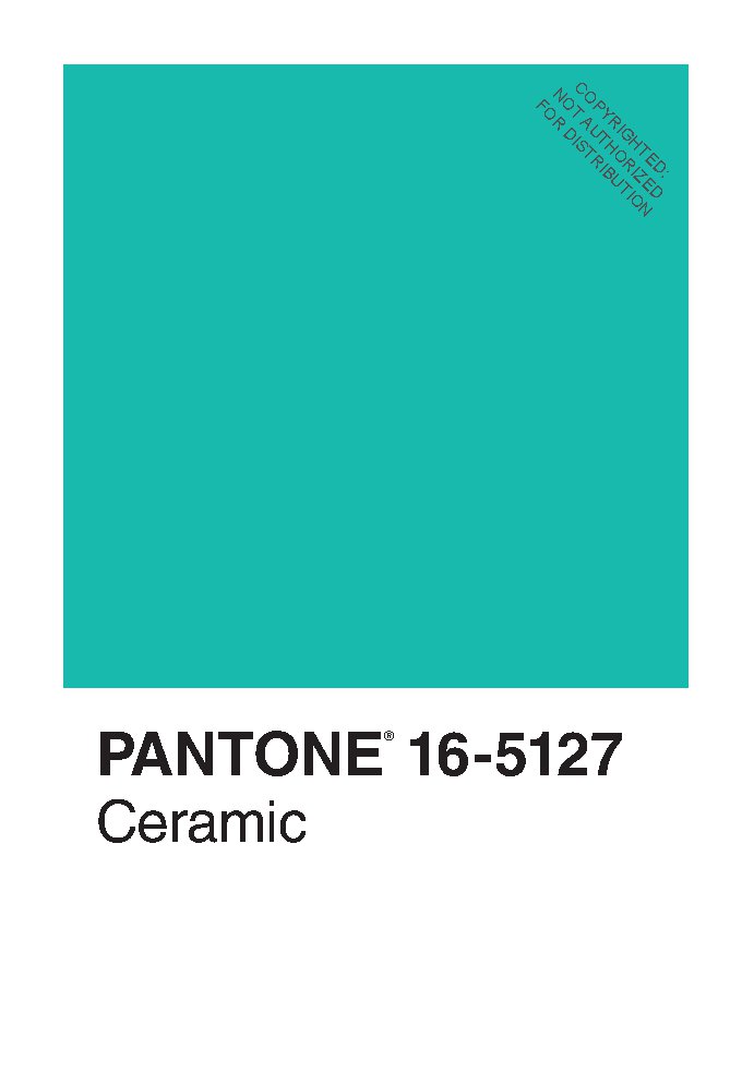 Pantone 50 Postcards