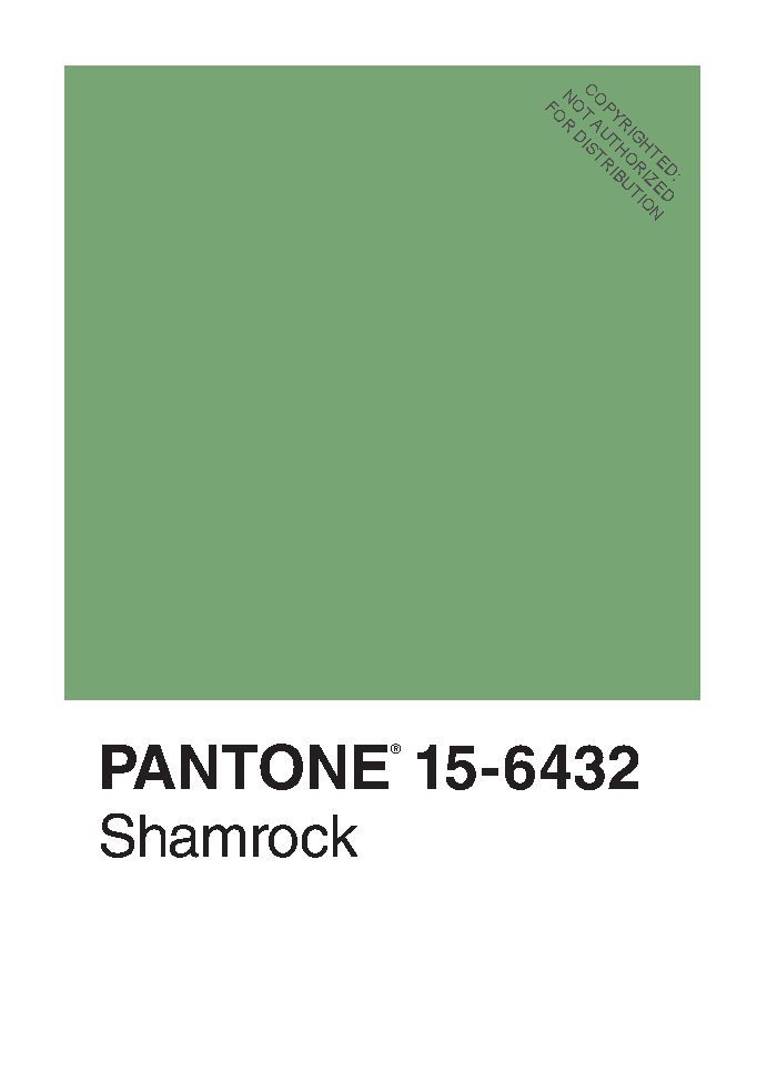 Pantone 50 Postcards