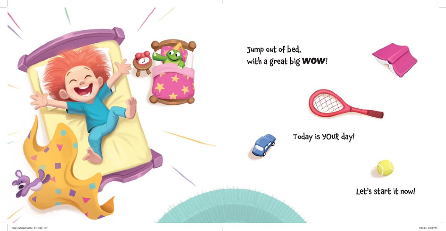 Today Is a Wacky Wow, Squiggle Giggle, Noodle Caboodle Day!