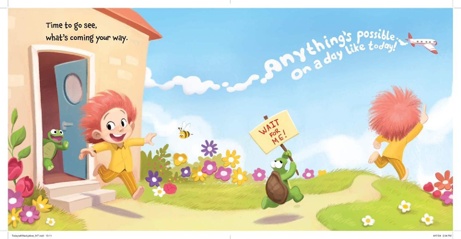 Today Is a Wacky Wow, Squiggle Giggle, Noodle Caboodle Day!